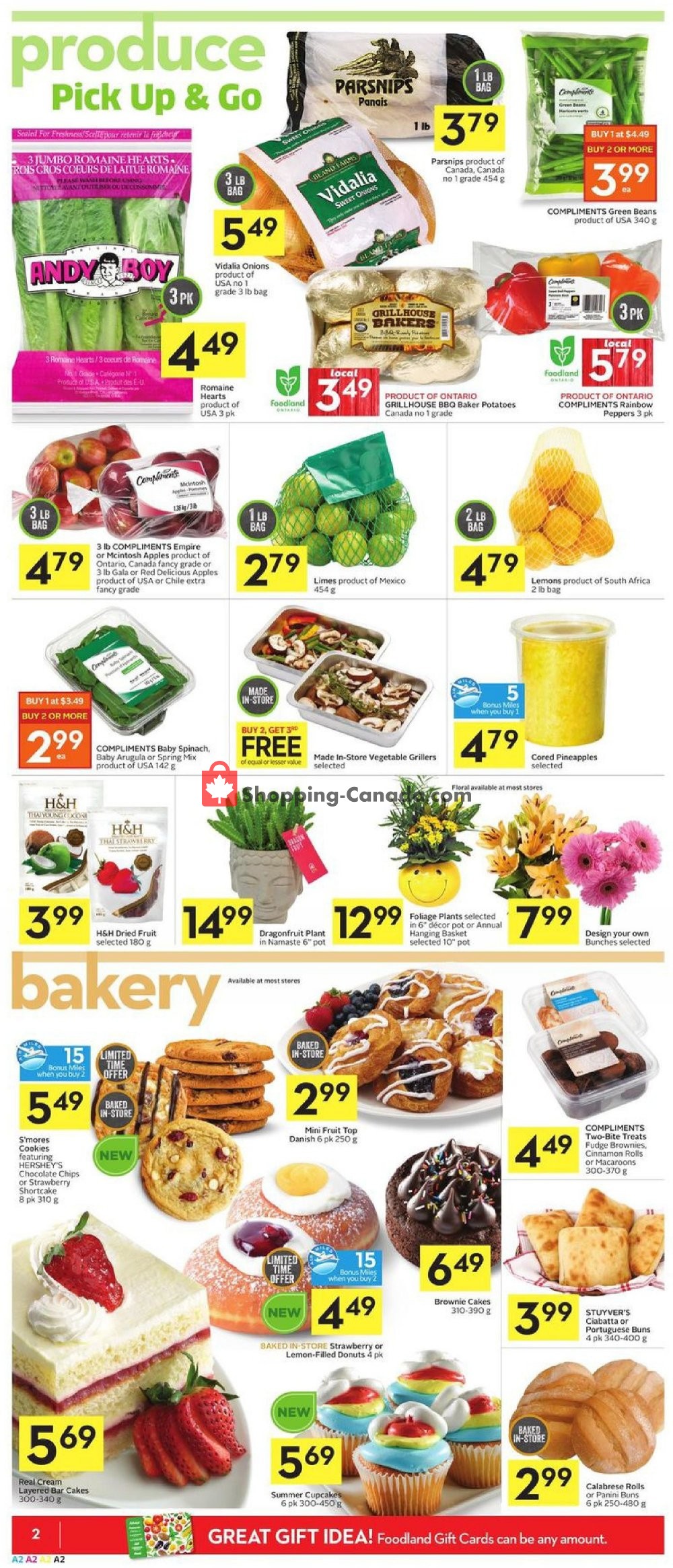 Foodland flyer from Thursday June 4, 2020 to Wednesday June 10, 2020 - page 2