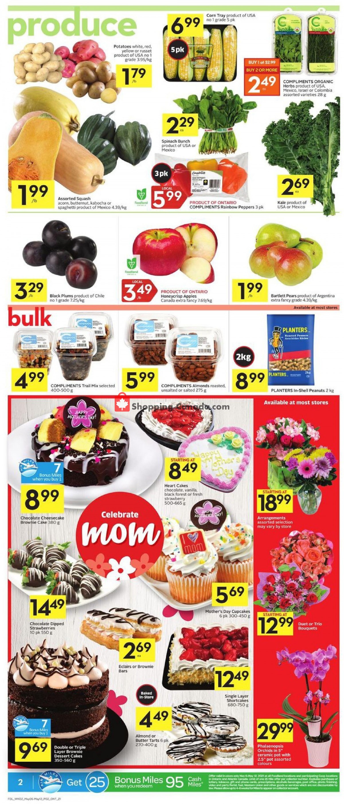 Foodland flyer from Thursday May 6, 2021 to Wednesday May 12, 2021 - page 2
