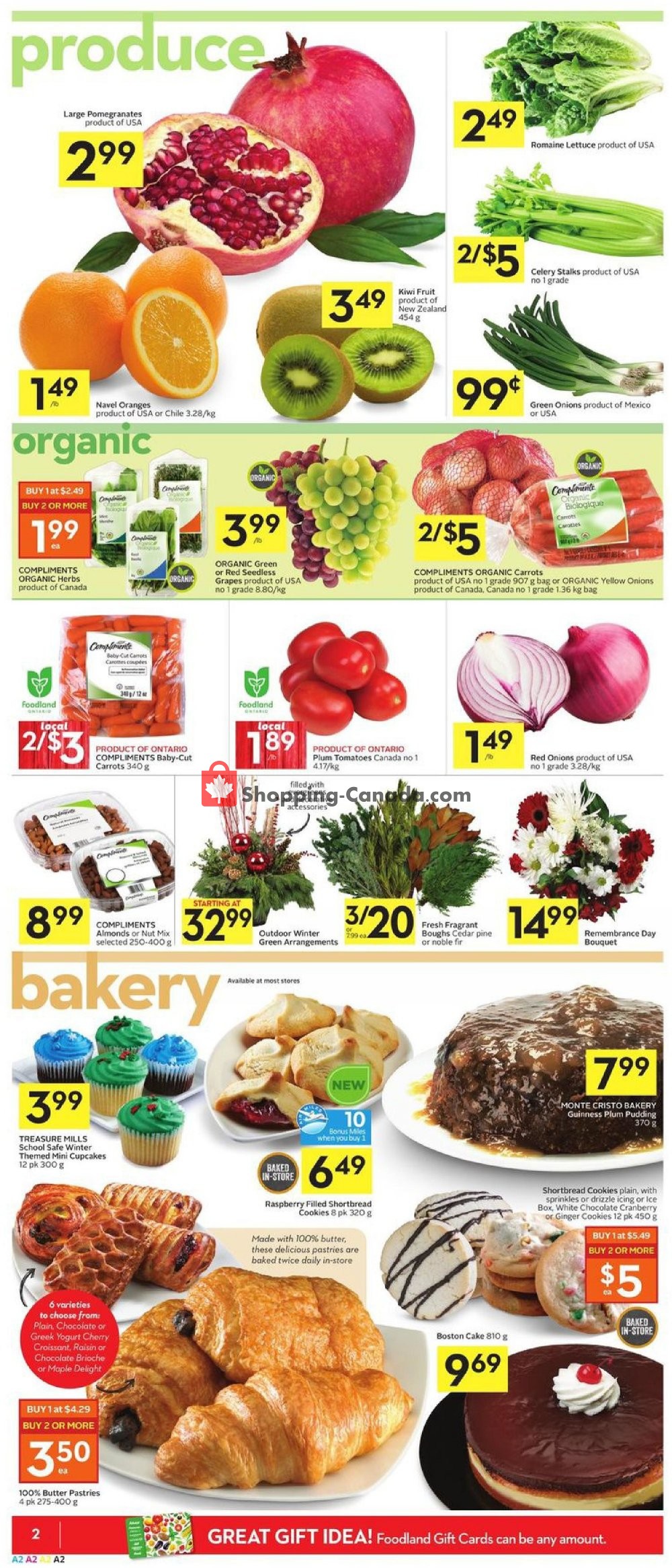 Foodland flyer from Thursday November 7, 2019 to Wednesday November 13, 2019 - page 2