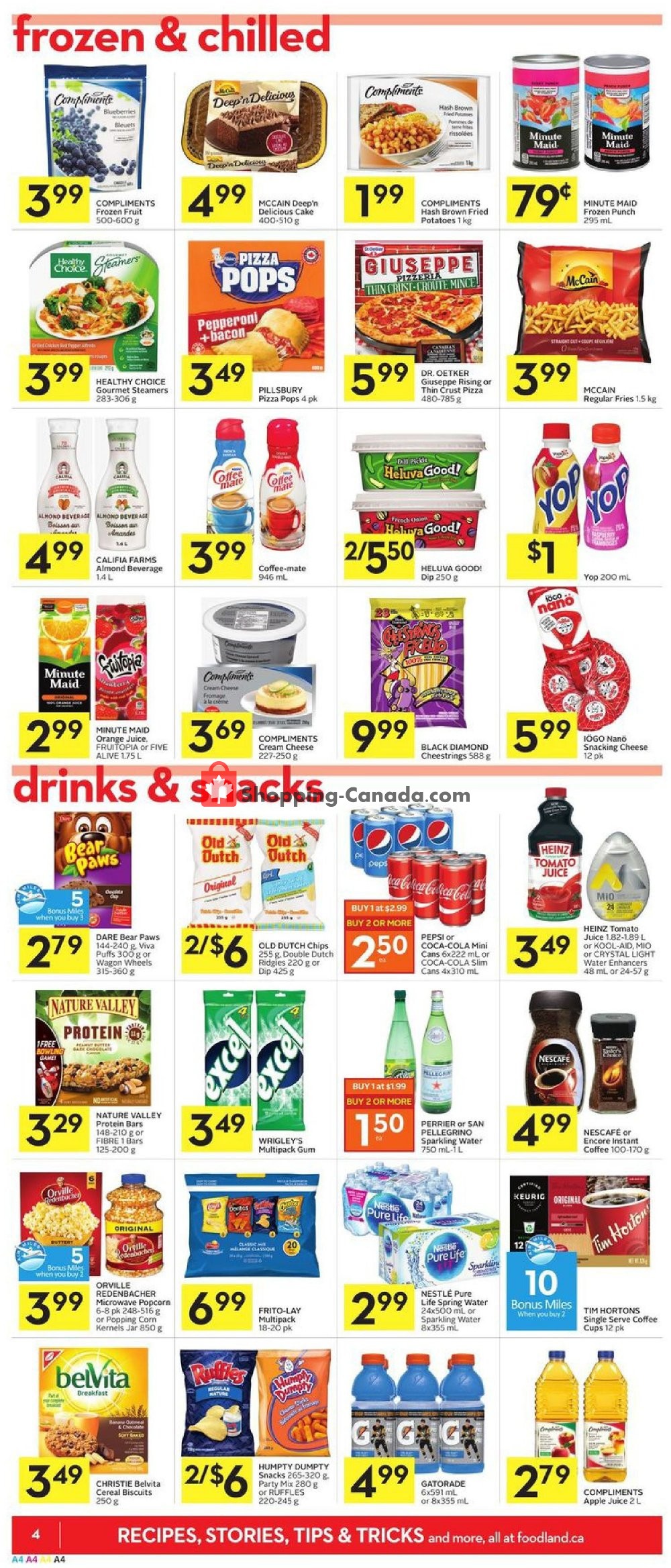 Foodland flyer from Thursday October 3, 2019 to Wednesday October 9, 2019 - page 4