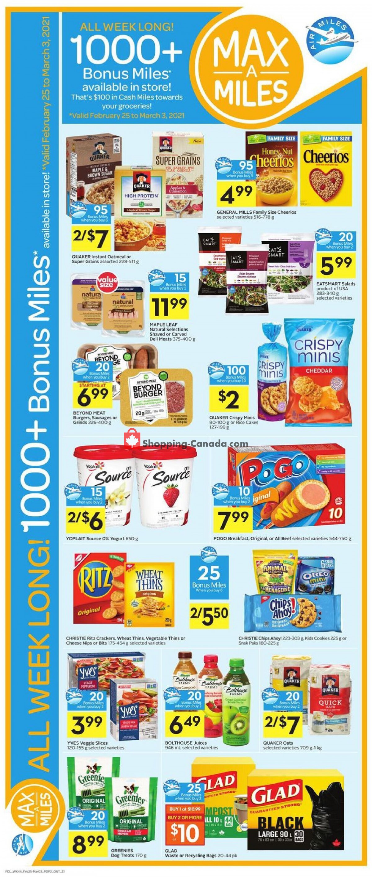Foodland flyer from Thursday February 25, 2021 to Wednesday March 3, 2021 - page 4