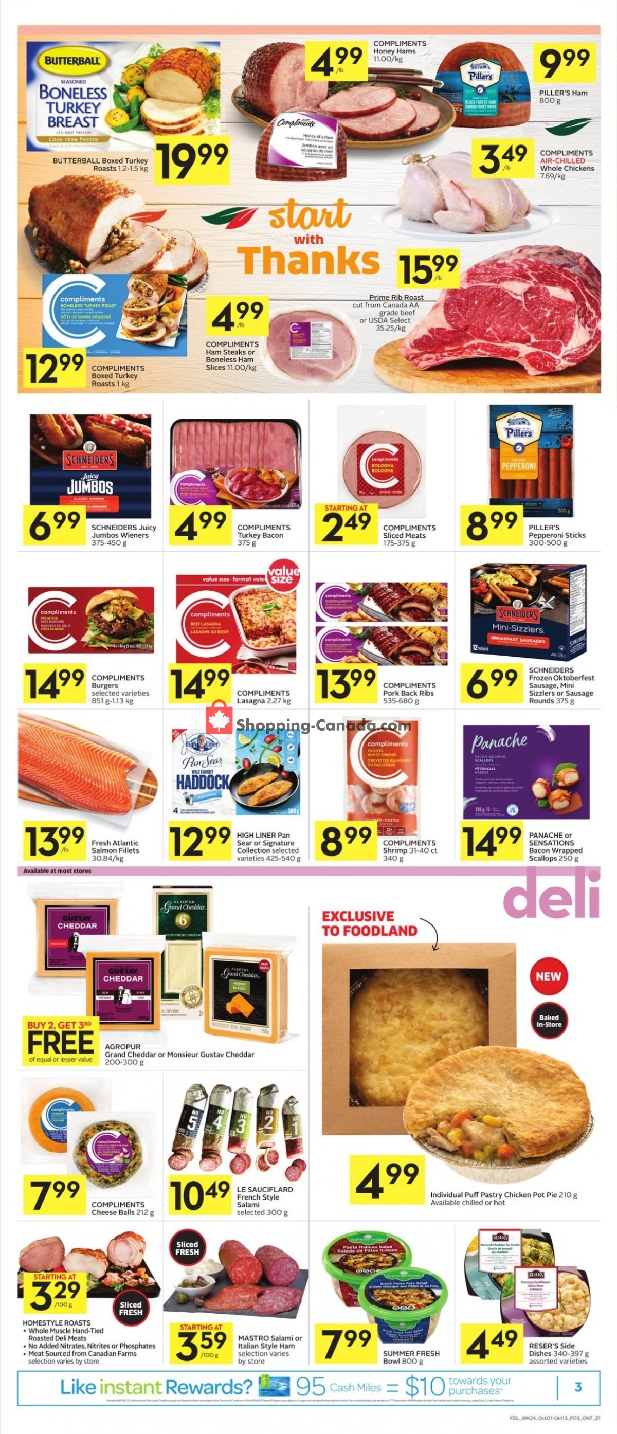 Foodland flyer from Thursday October 7, 2021 to Wednesday October 13, 2021 - page 3