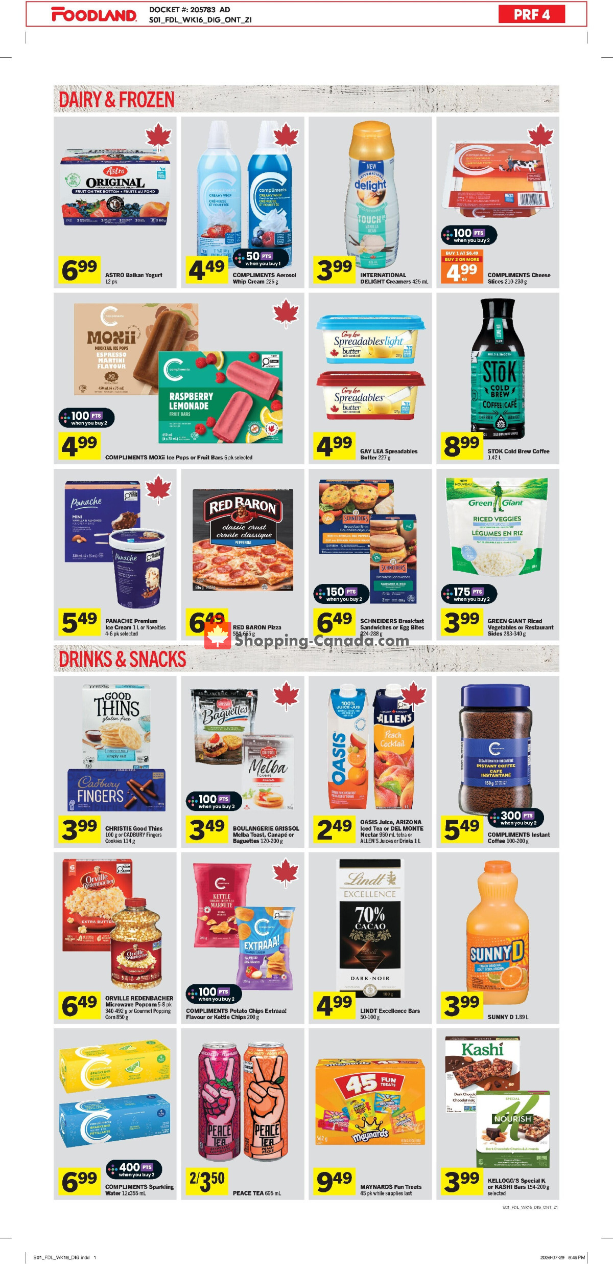 Foodland flyer from Thursday August 13, 2026 to Wednesday August 19, 2026 - page 3