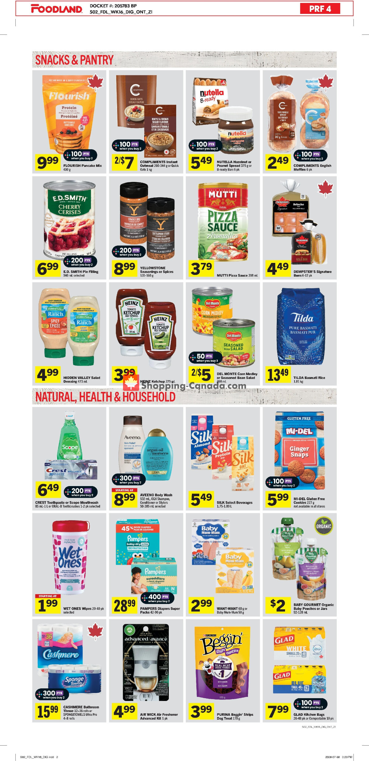 Foodland flyer from Thursday August 13, 2026 to Wednesday August 19, 2026 - page 4