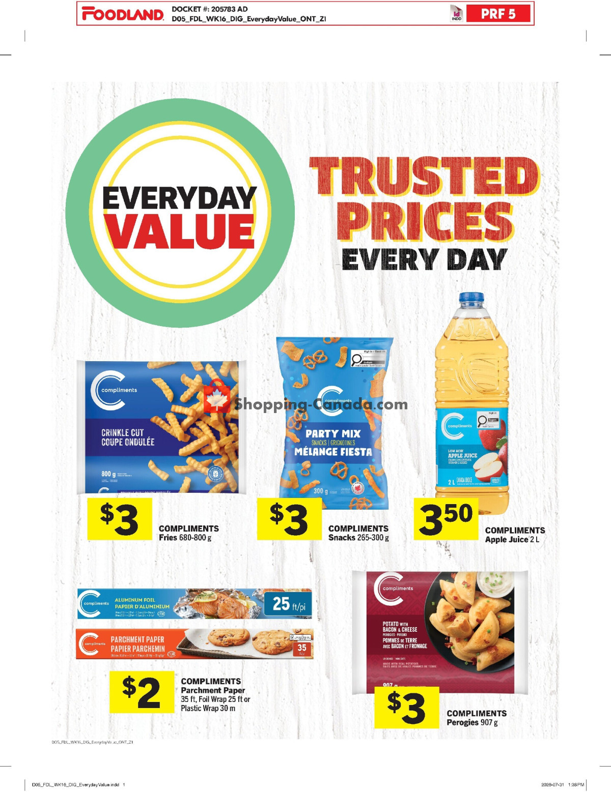 Foodland flyer from Thursday August 13, 2026 to Wednesday August 19, 2026 - page 5