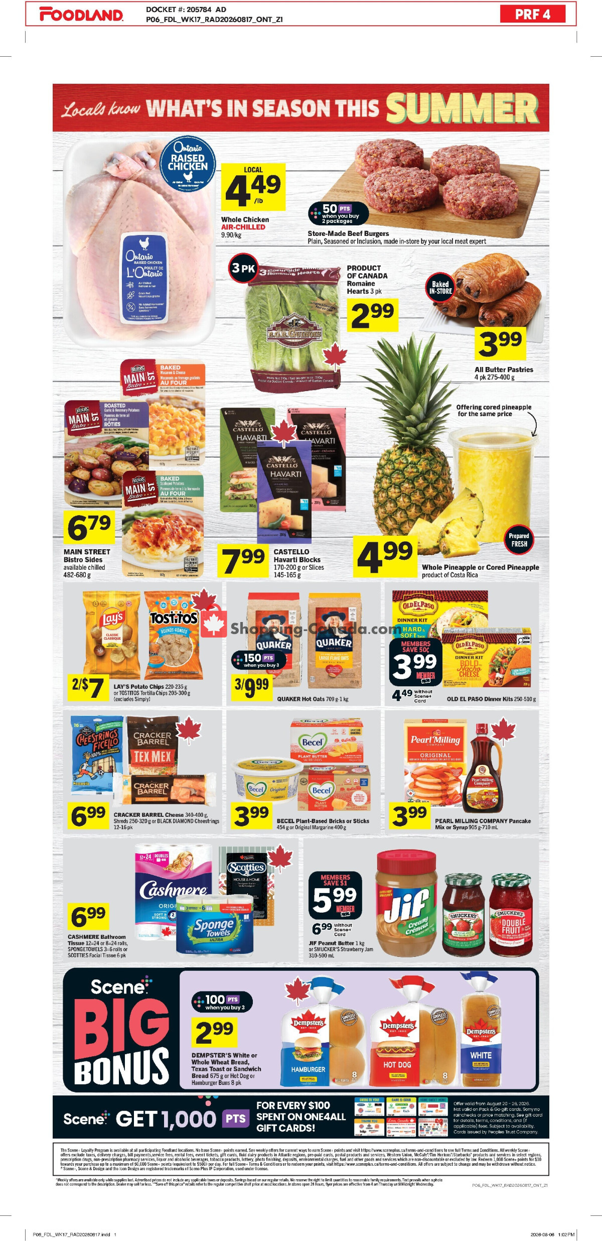 Foodland flyer from Thursday August 20, 2026 to Wednesday August 26, 2026 - page 2