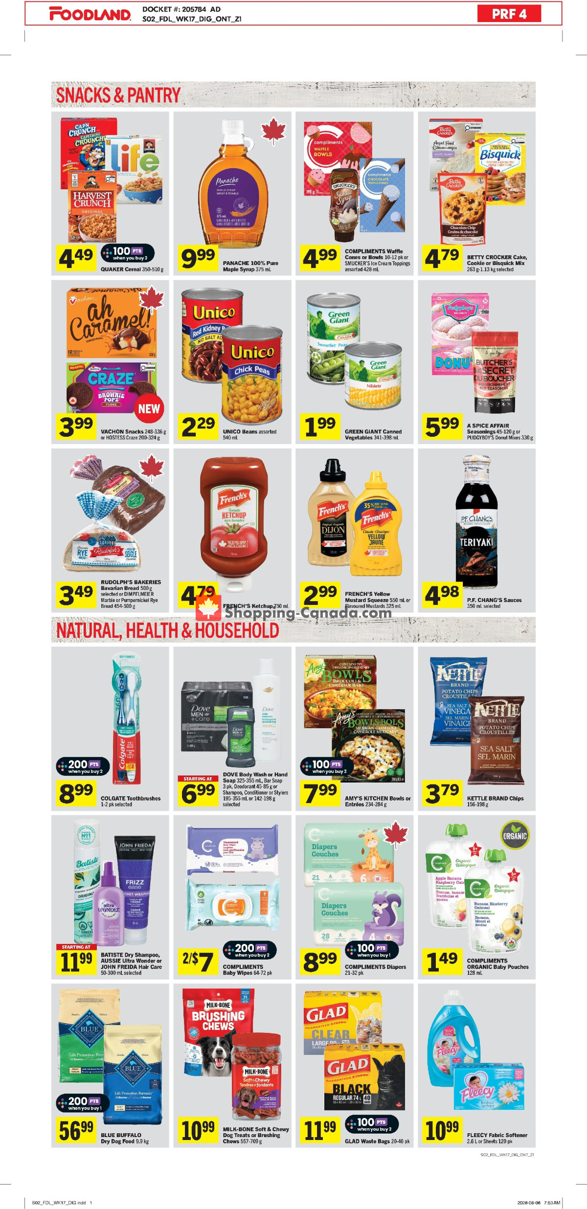 Foodland flyer from Thursday August 20, 2026 to Wednesday August 26, 2026 - page 4