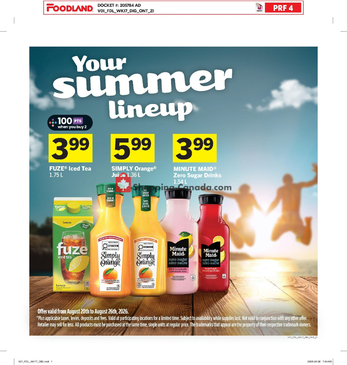 Foodland flyer from Thursday August 20, 2026 to Wednesday August 26, 2026 - page 7