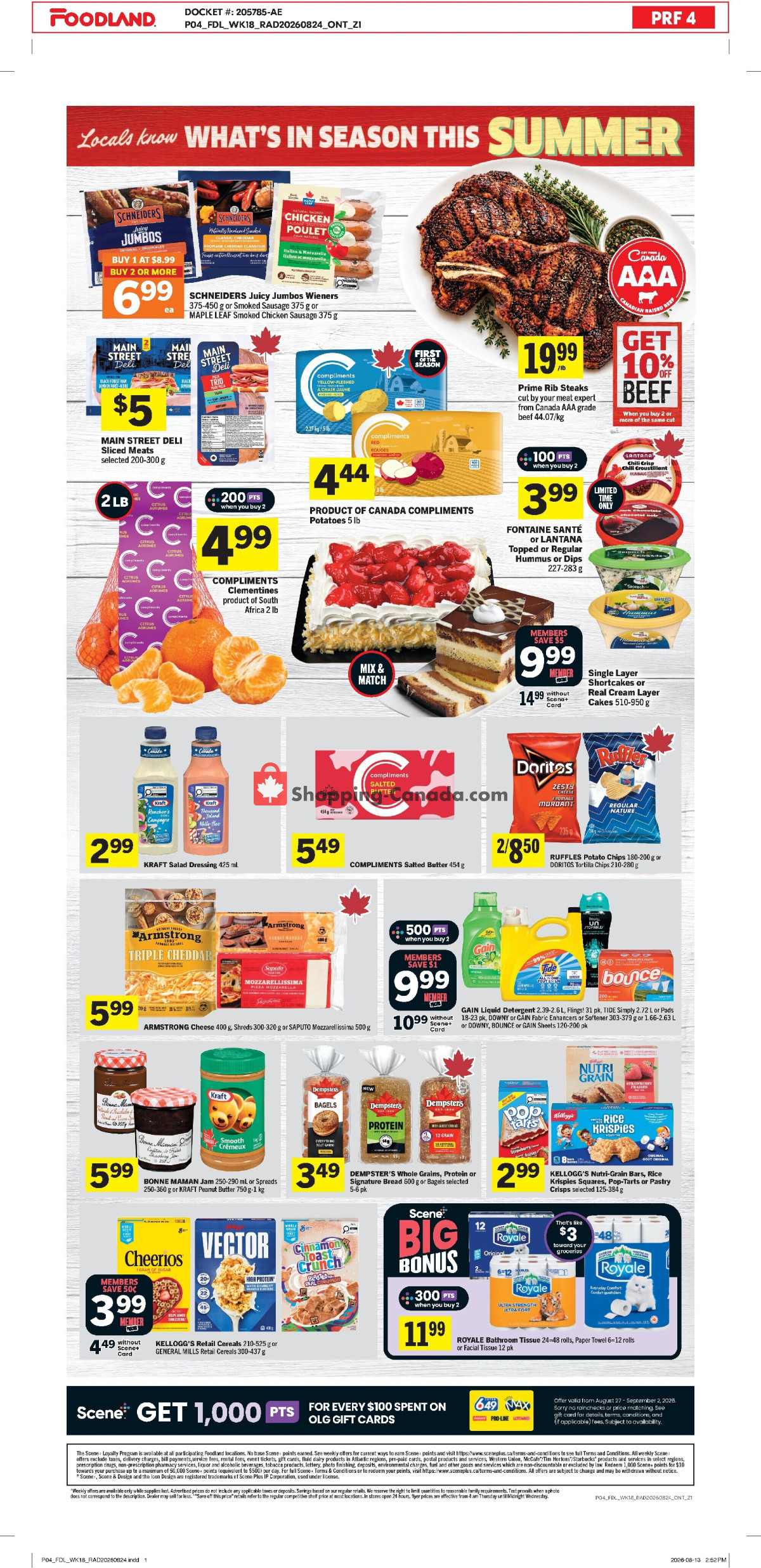 Foodland flyer from Thursday August 27, 2026 to Wednesday September 2, 2026 - page 2