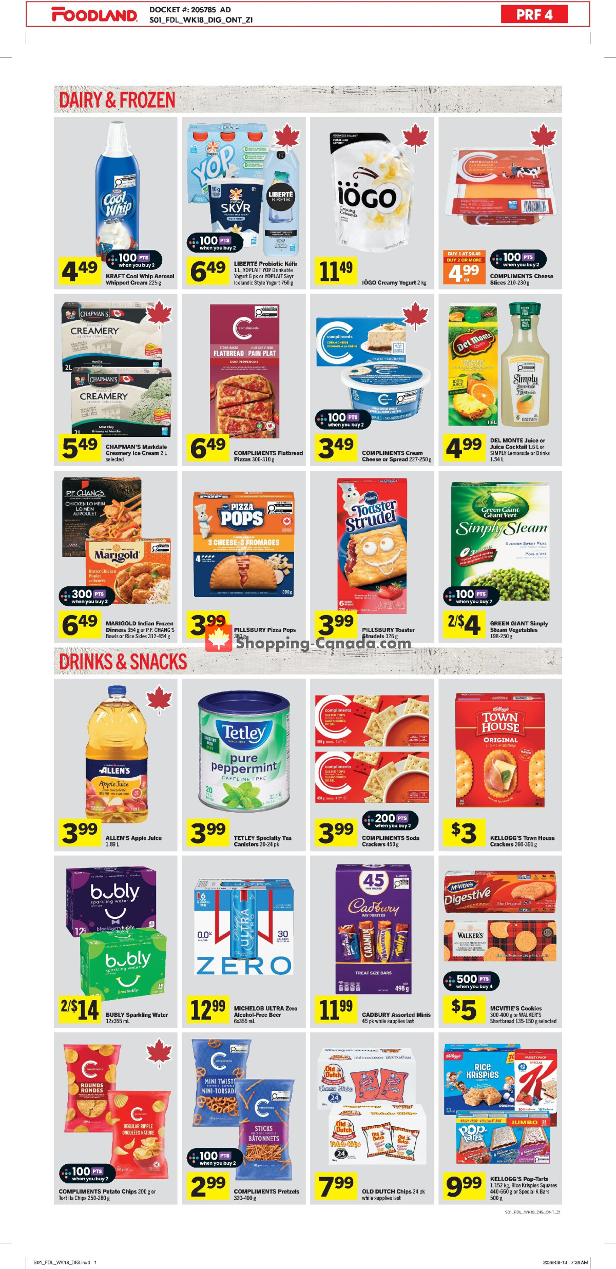 Foodland flyer from Thursday August 27, 2026 to Wednesday September 2, 2026 - page 3
