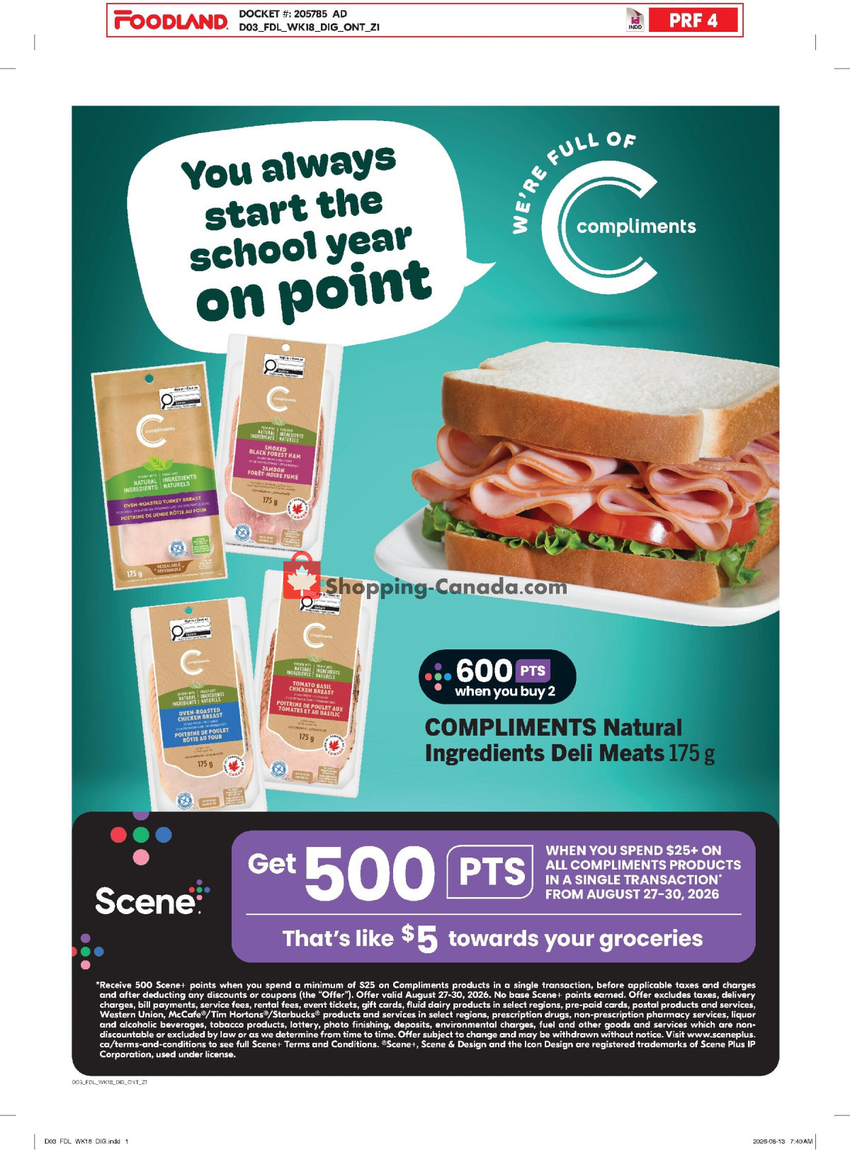 Foodland flyer from Thursday August 27, 2026 to Wednesday September 2, 2026 - page 7