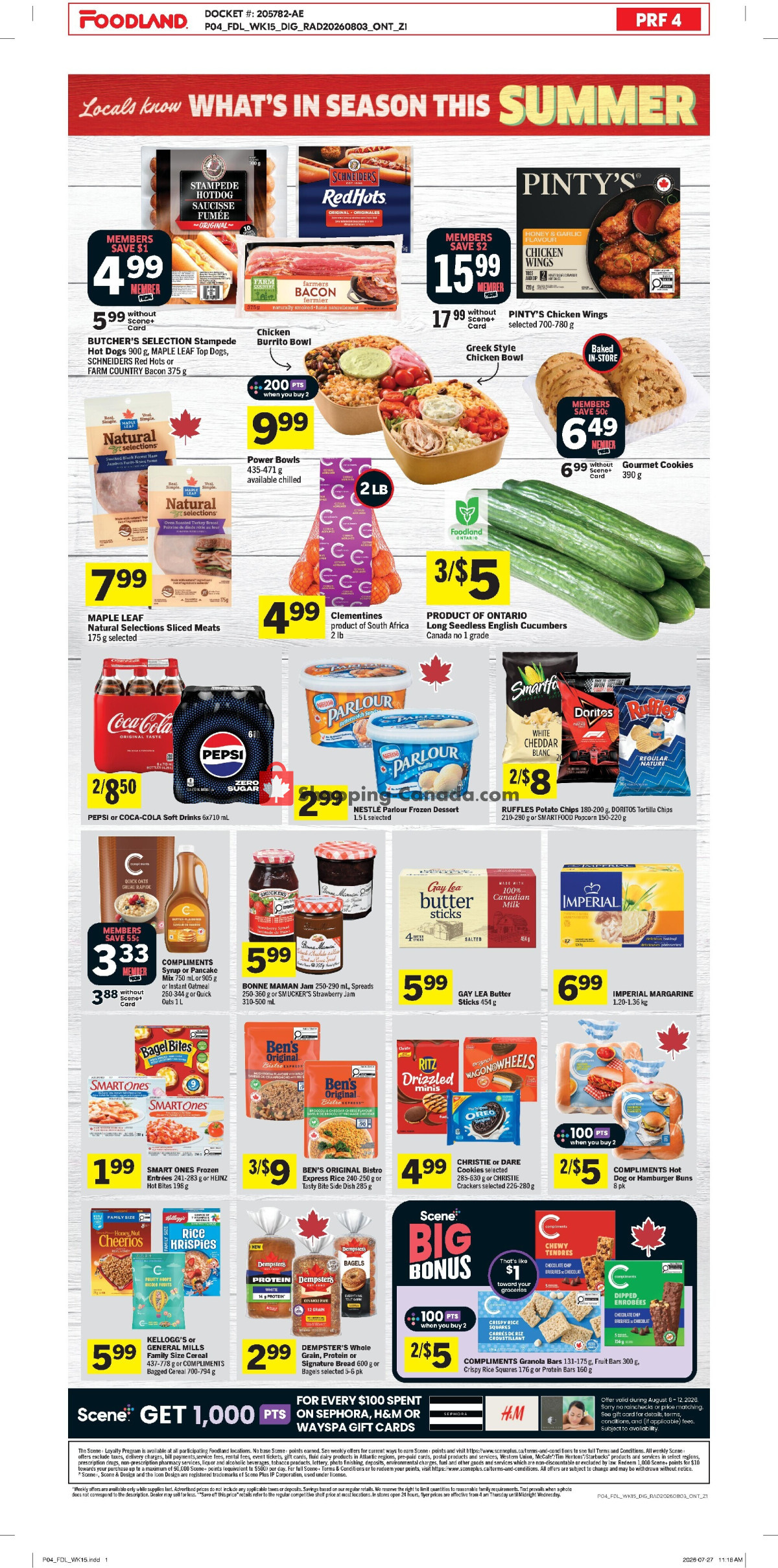 Foodland flyer from Thursday August 6, 2026 to Wednesday August 12, 2026 - page 2