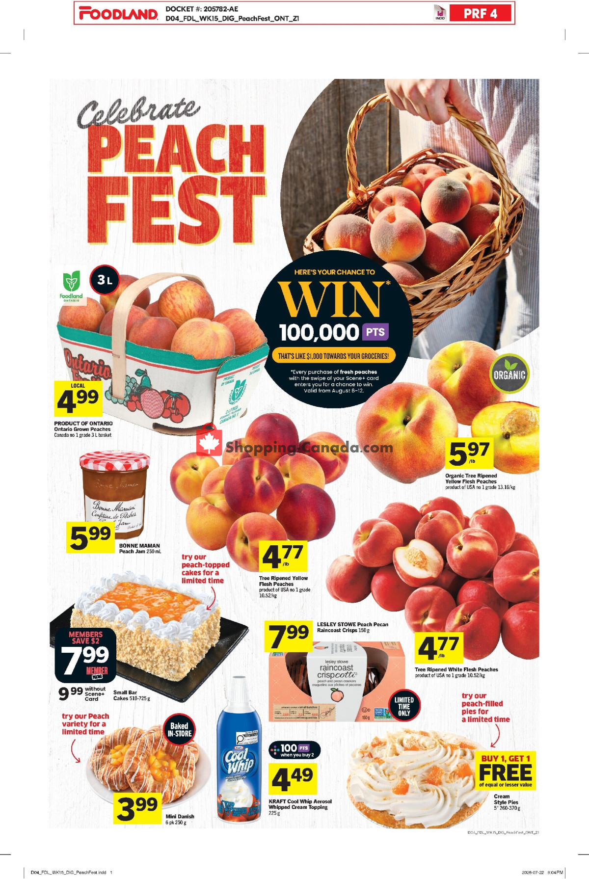Foodland flyer from Thursday August 6, 2026 to Wednesday August 12, 2026 - page 3
