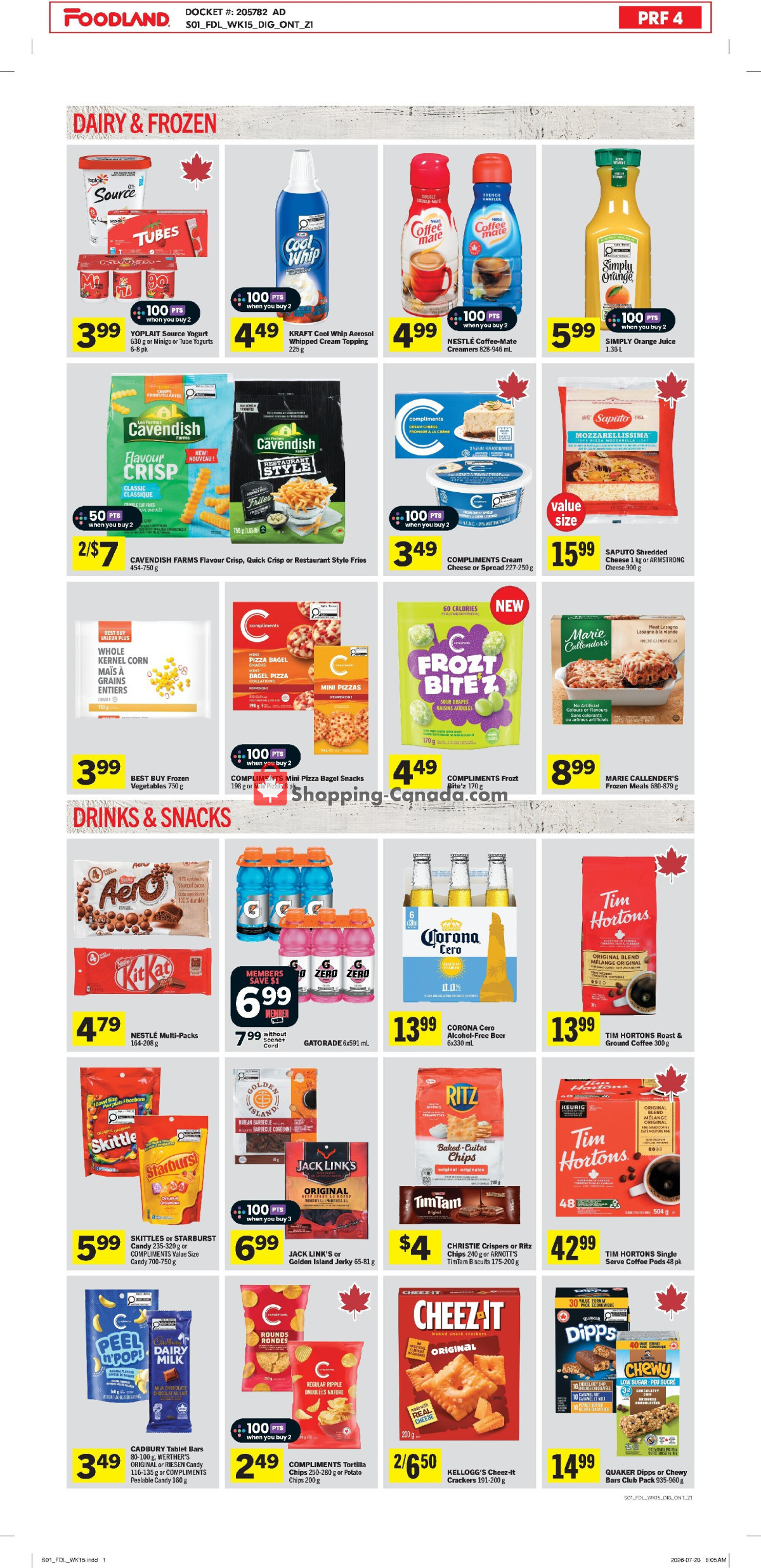 Foodland flyer from Thursday August 6, 2026 to Wednesday August 12, 2026 - page 4