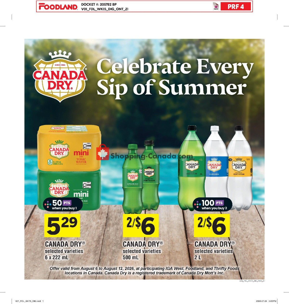 Foodland flyer from Thursday August 6, 2026 to Wednesday August 12, 2026 - page 7