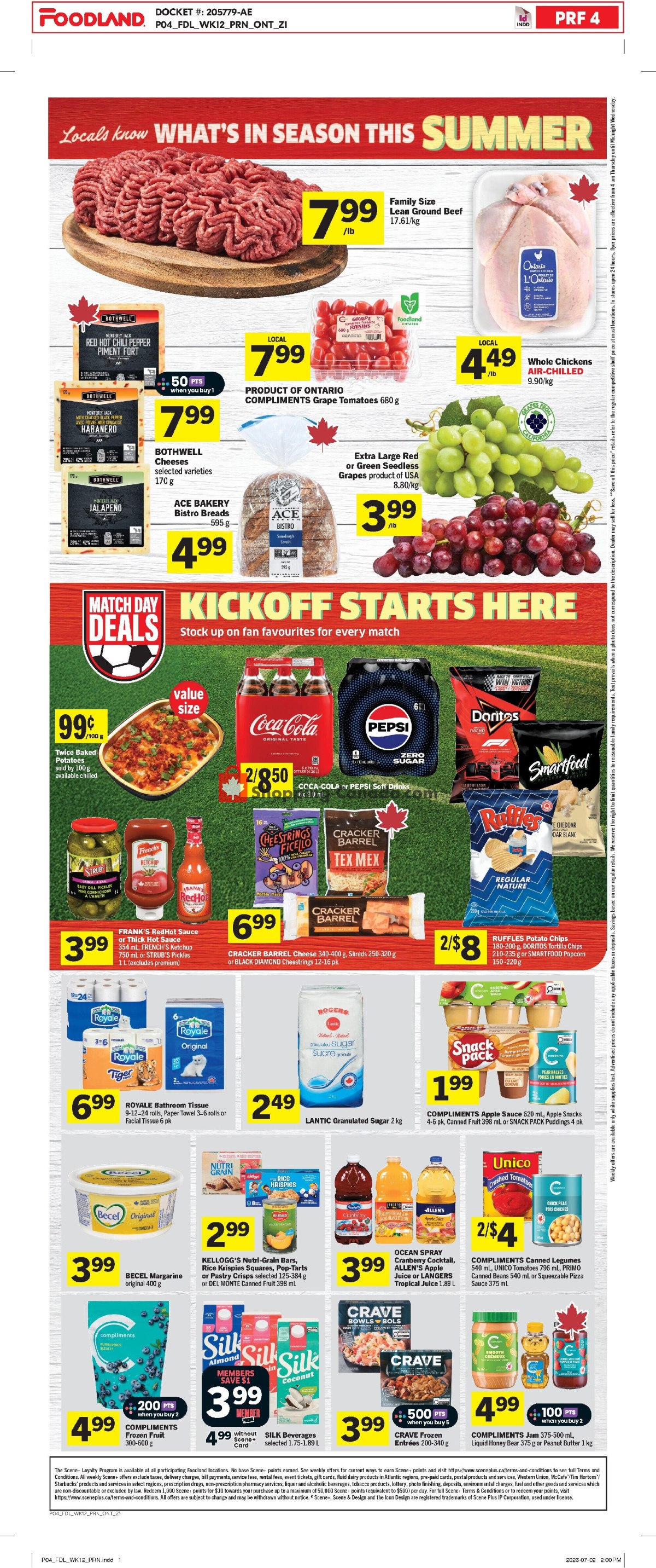 Foodland flyer from Thursday July 16, 2026 to Wednesday July 22, 2026 - page 2