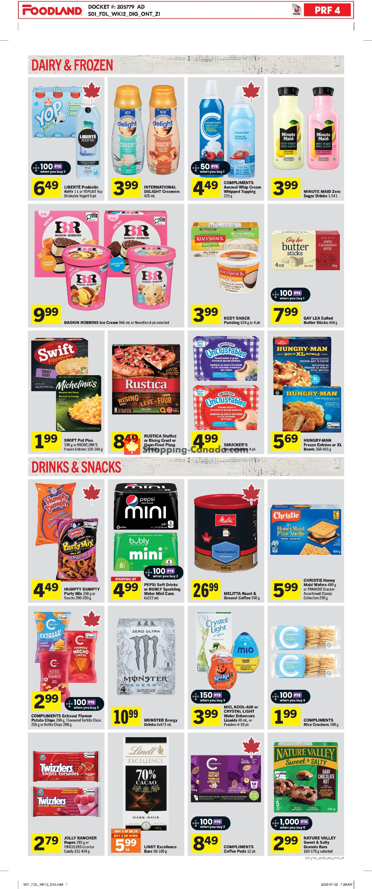Foodland flyer from Thursday July 16, 2026 to Wednesday July 22, 2026 - page 4