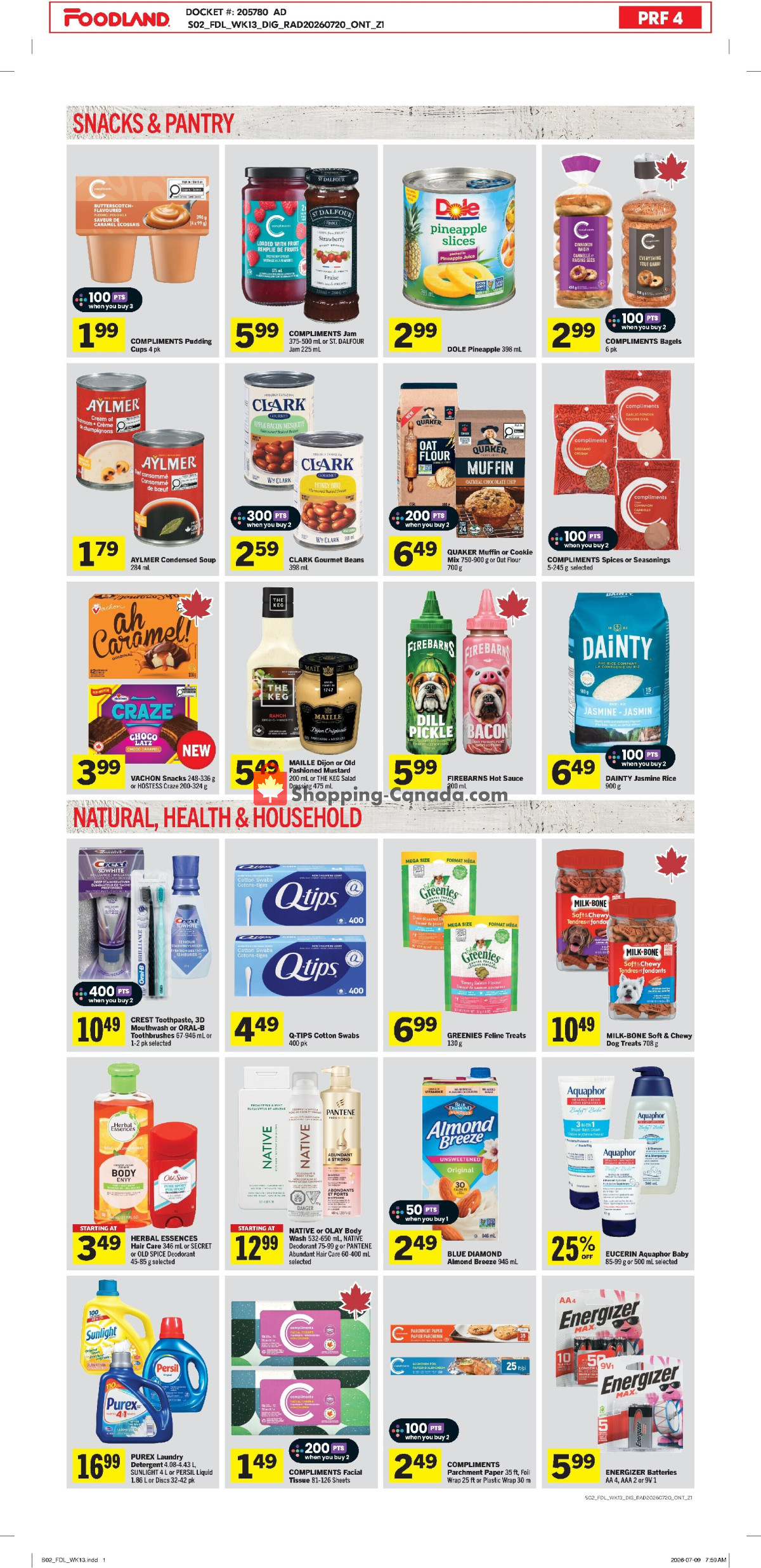Foodland flyer from Thursday July 23, 2026 to Wednesday July 29, 2026 - page 4