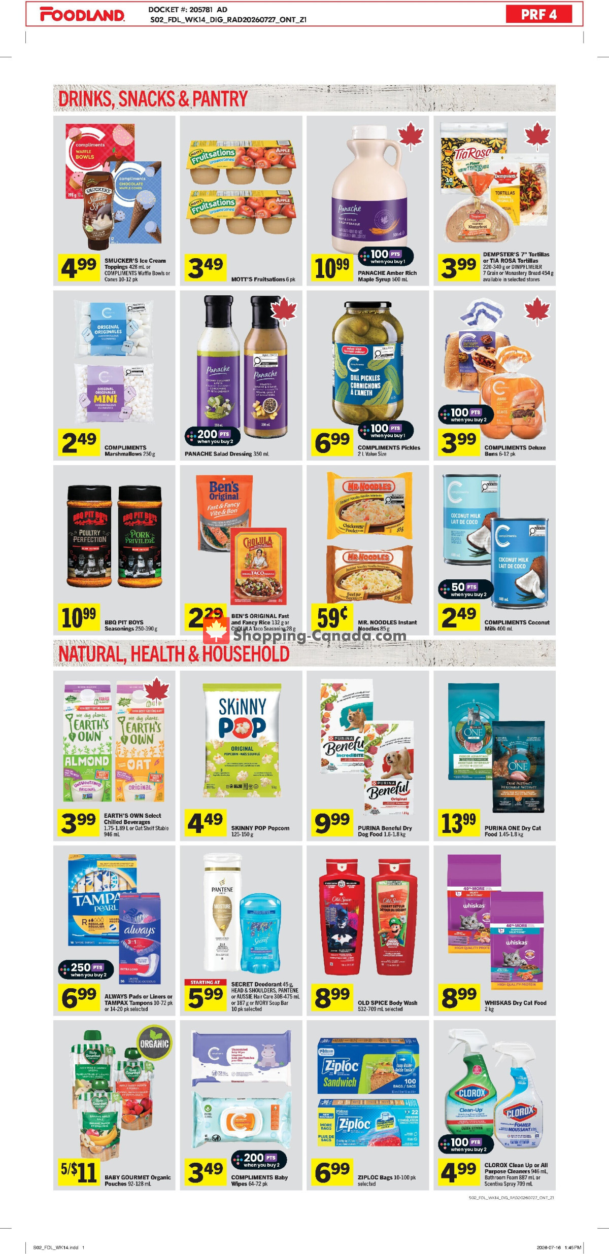 Foodland flyer from Thursday July 30, 2026 to Wednesday August 5, 2026 - page 5