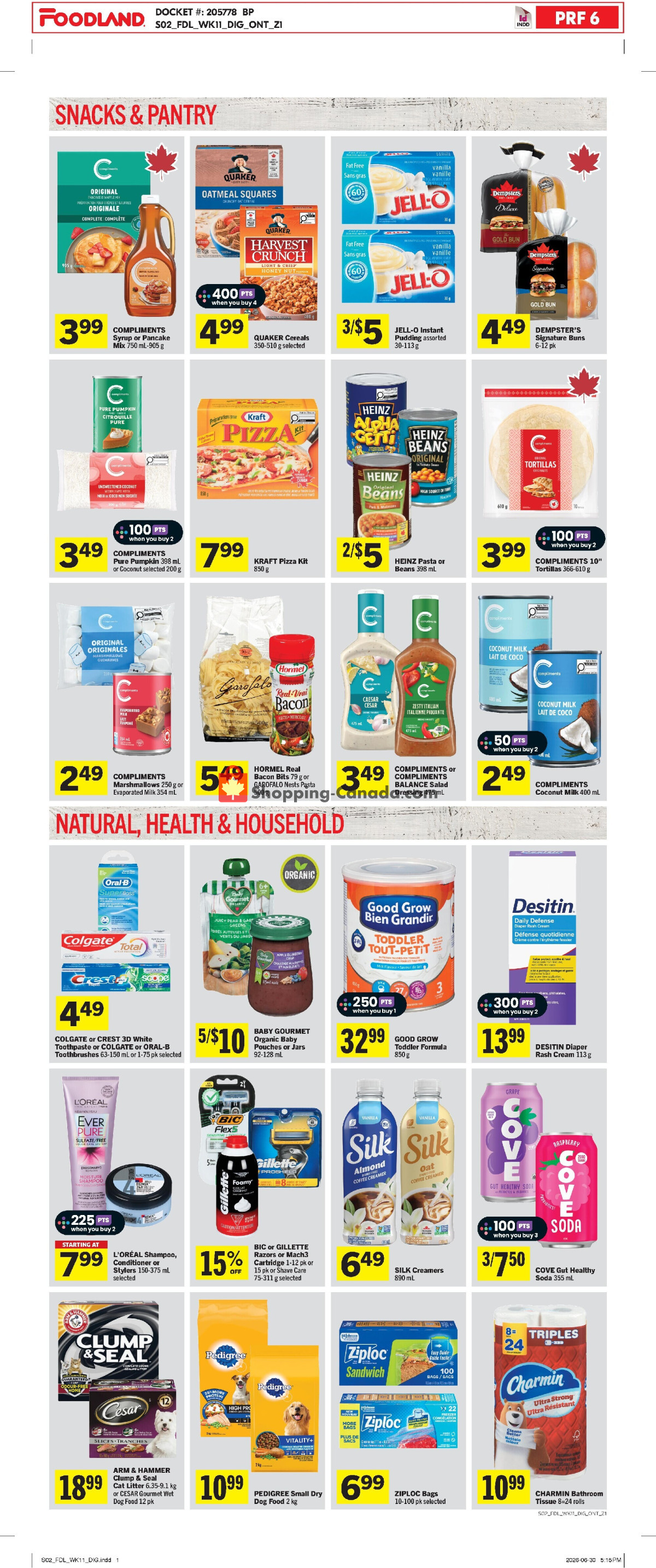 Foodland flyer from Thursday July 9, 2026 to Wednesday July 15, 2026 - page 4