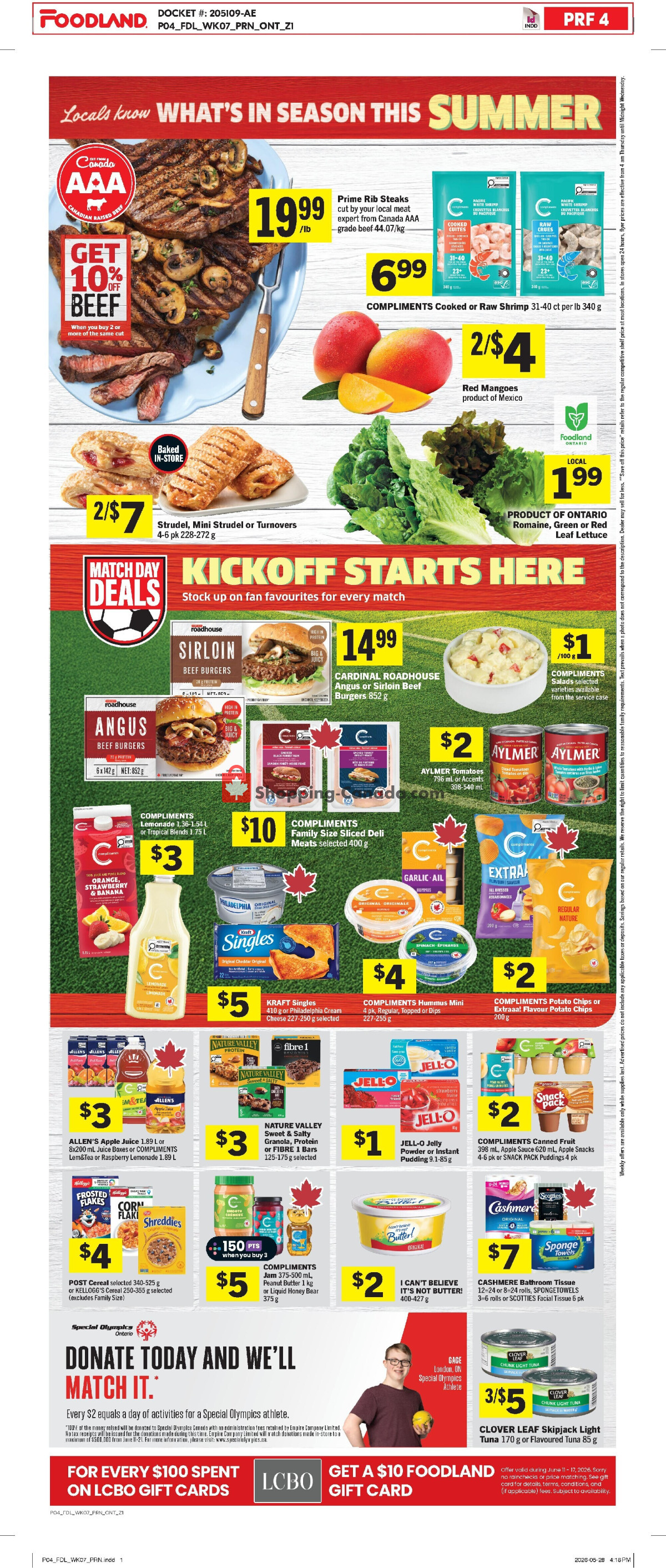 Foodland flyer from Thursday June 11, 2026 to Wednesday June 17, 2026 - page 2