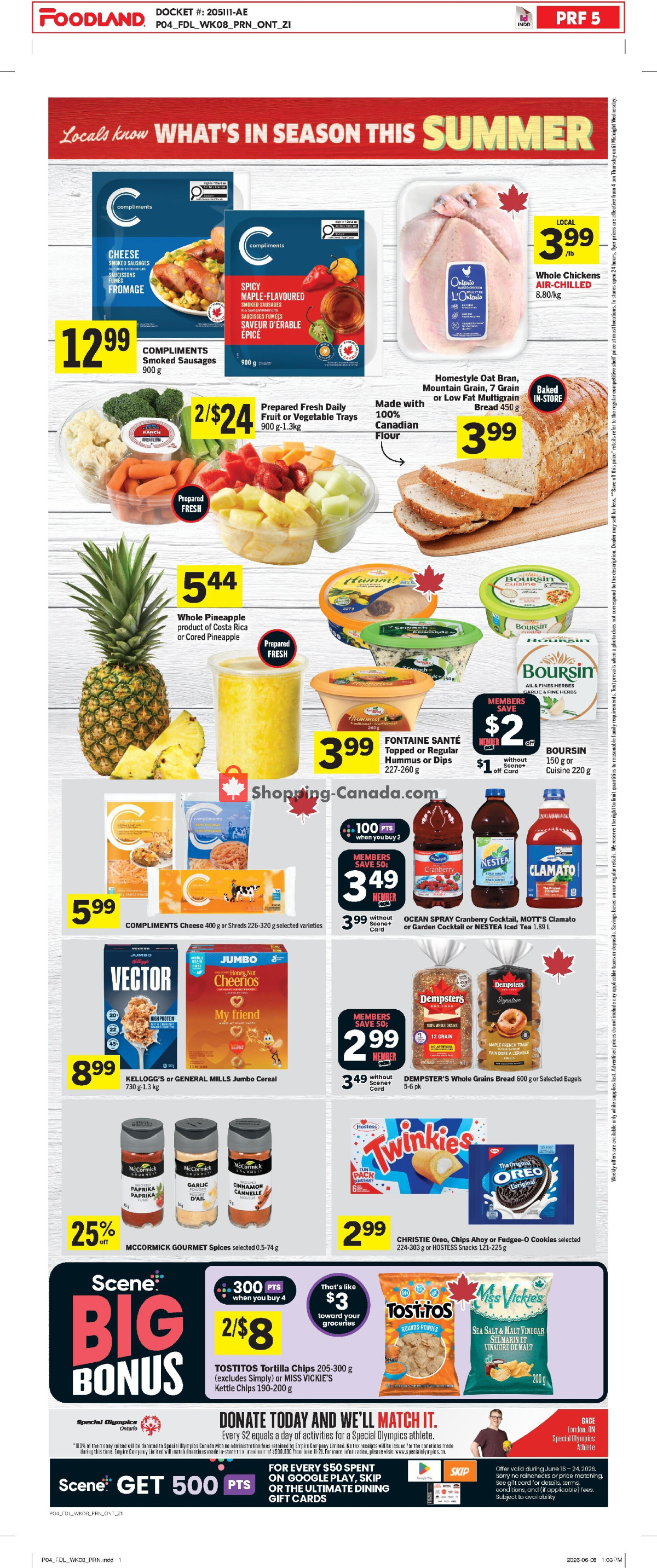 Foodland flyer from Thursday June 18, 2026 to Wednesday June 24, 2026 - page 2