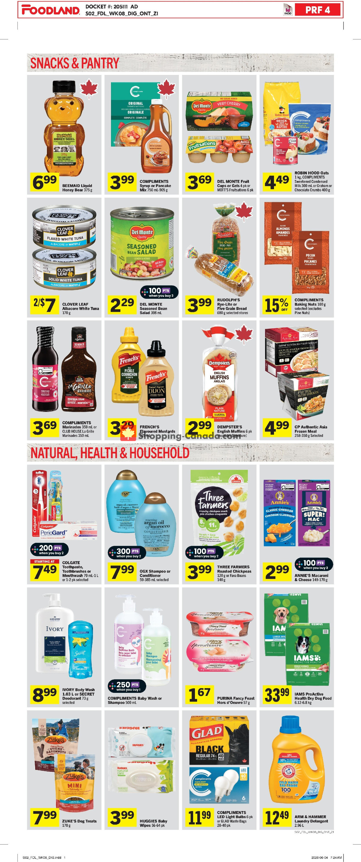 Foodland flyer from Thursday June 18, 2026 to Wednesday June 24, 2026 - page 4