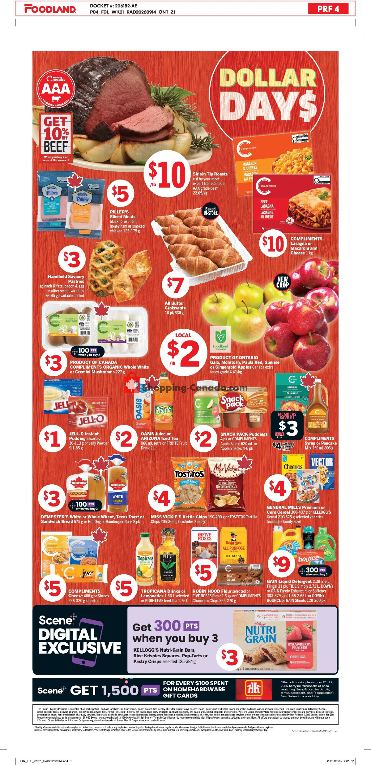 Foodland flyer from Thursday September 17, 2026 to Wednesday September 23, 2026 - page 2