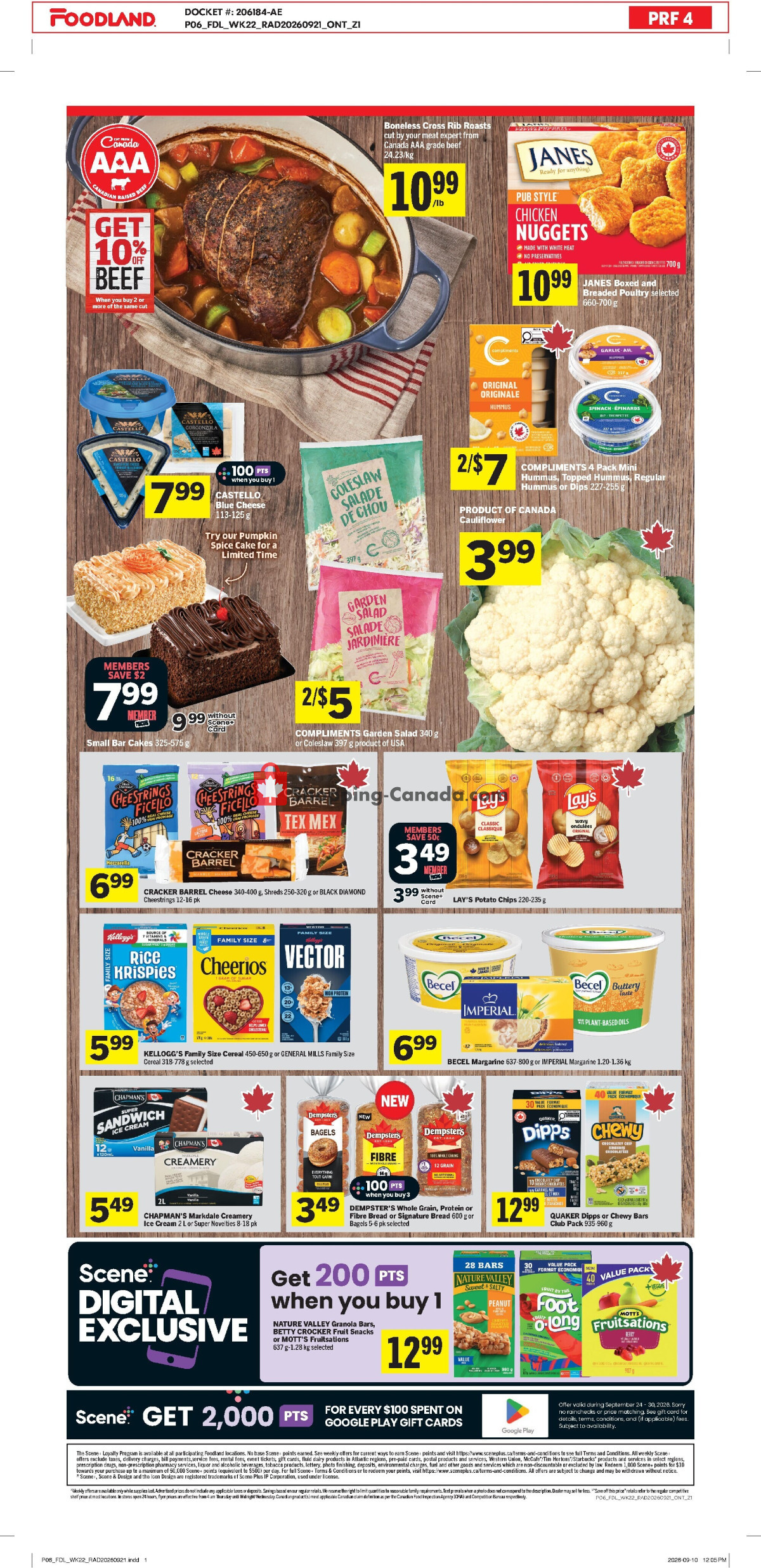 Foodland flyer from Thursday September 24, 2026 to Wednesday September 30, 2026 - page 2