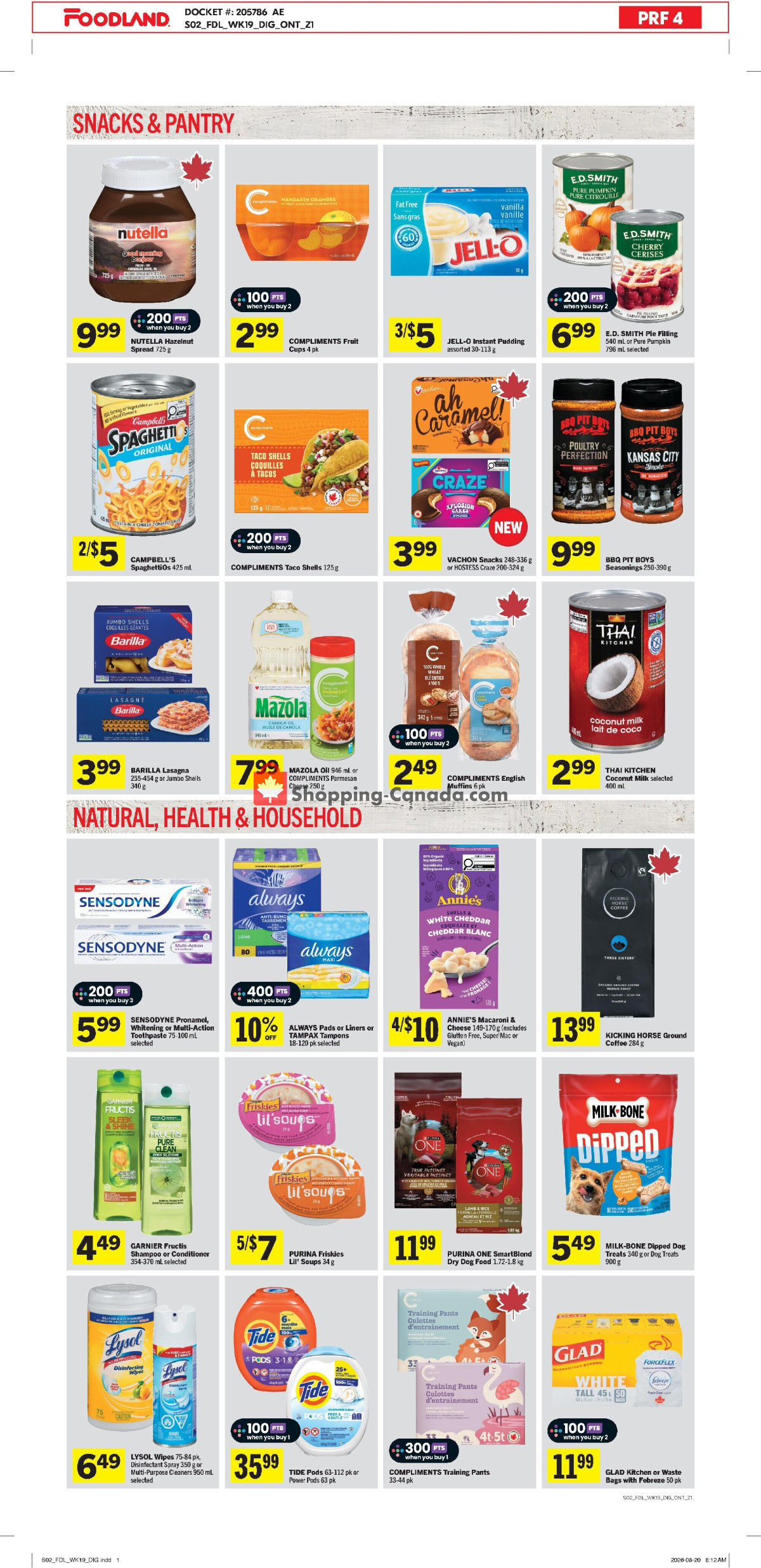 Foodland flyer from Thursday September 3, 2026 to Wednesday September 9, 2026 - page 4