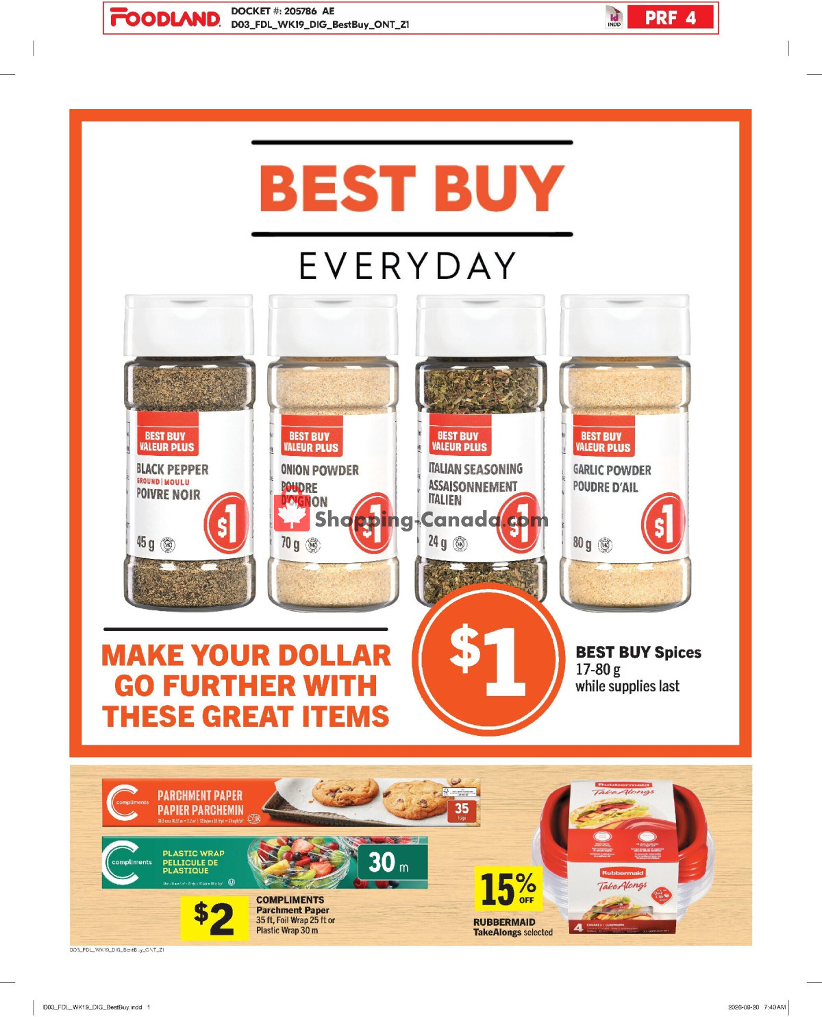 Foodland flyer from Thursday September 3, 2026 to Wednesday September 9, 2026 - page 7