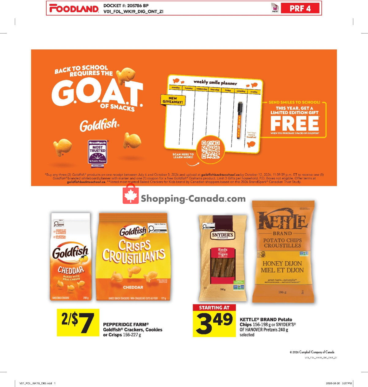 Foodland flyer from Thursday September 3, 2026 to Wednesday September 9, 2026 - page 9