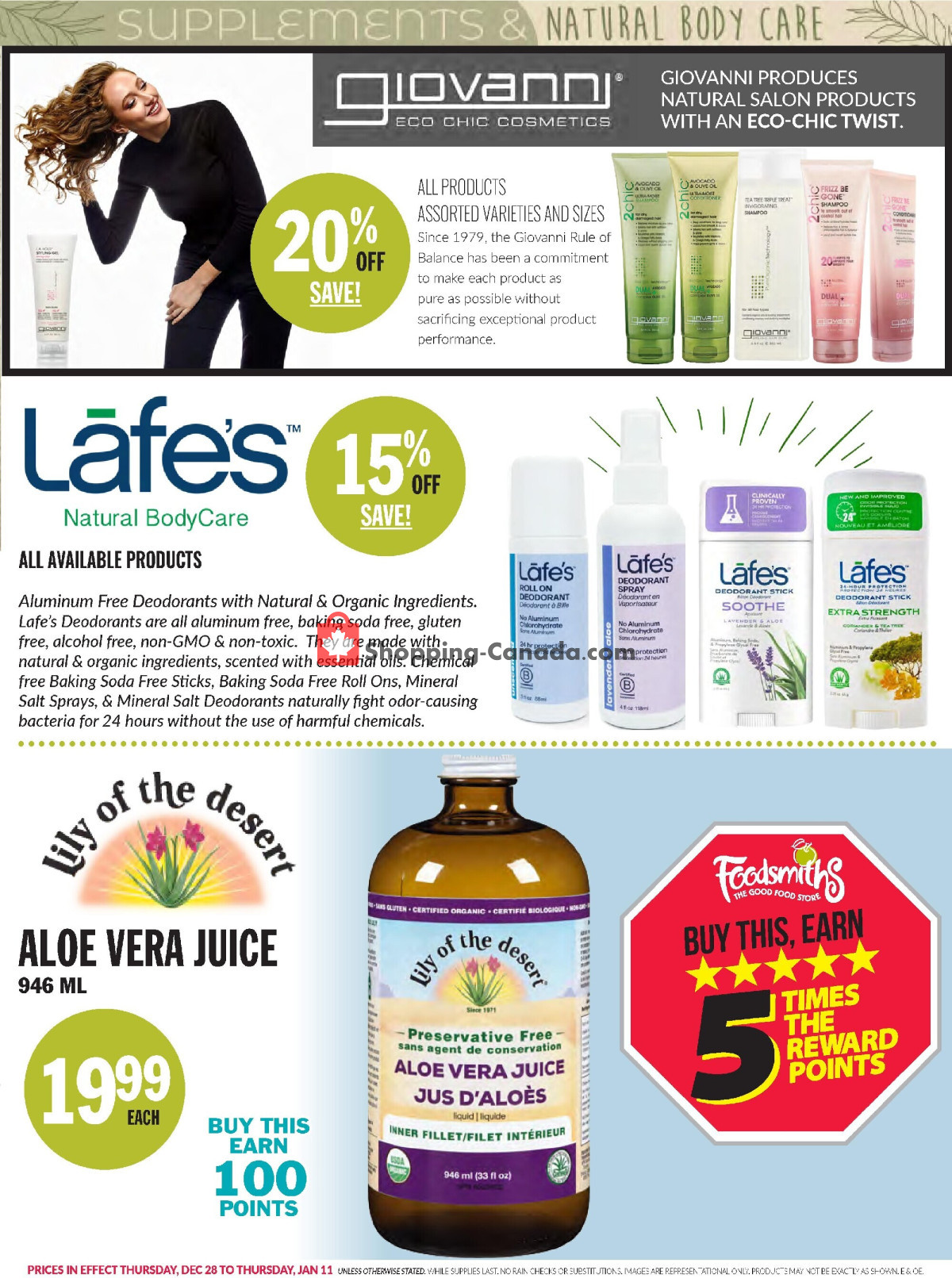 Foodsmiths flyer from Thursday December 28, 2023 to Thursday January 4, 2024 - page 19