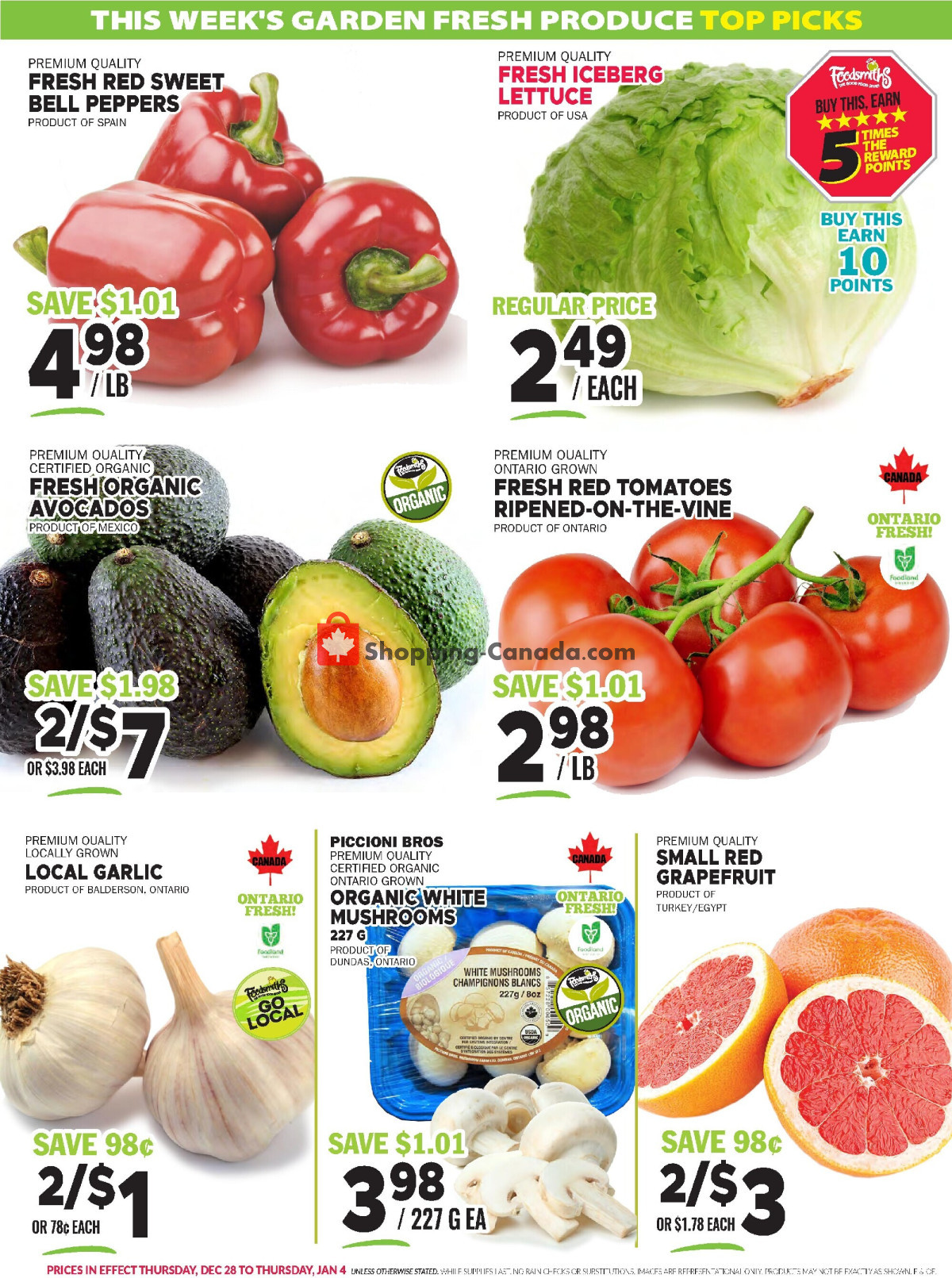Foodsmiths flyer from Thursday December 28, 2023 to Thursday January 4, 2024 - page 3