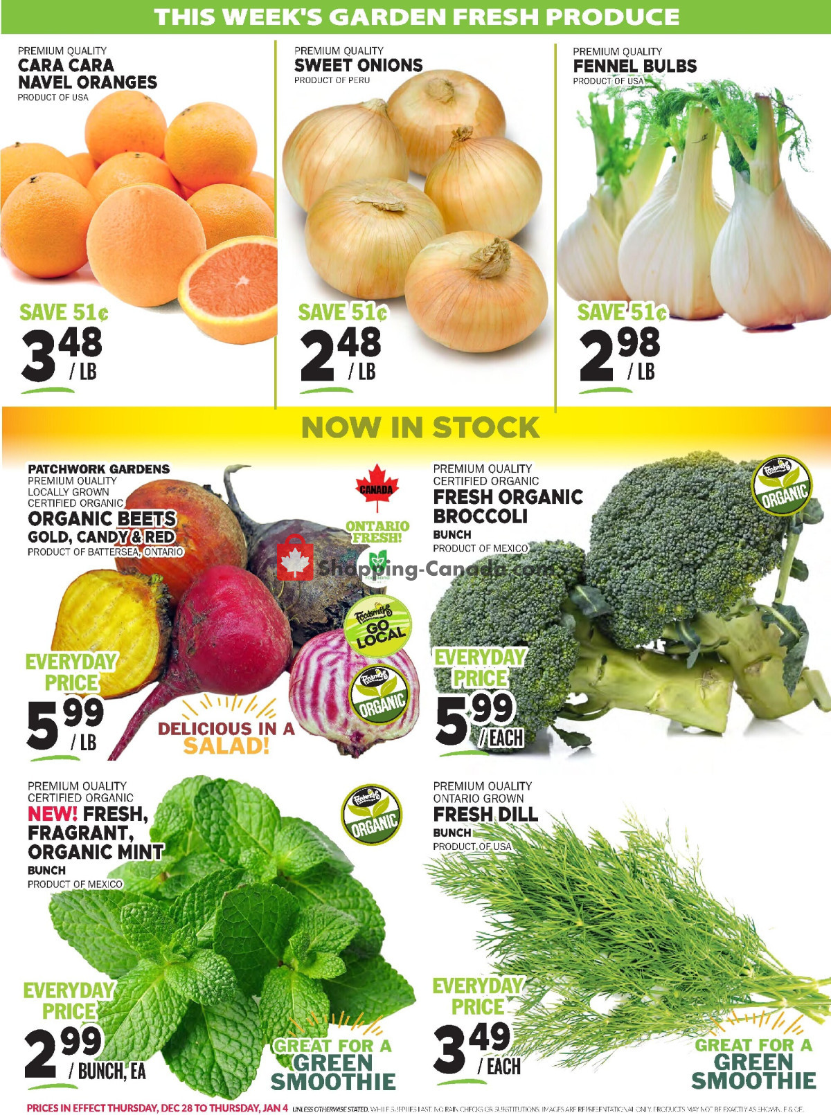 Foodsmiths flyer from Thursday December 28, 2023 to Thursday January 4, 2024 - page 5