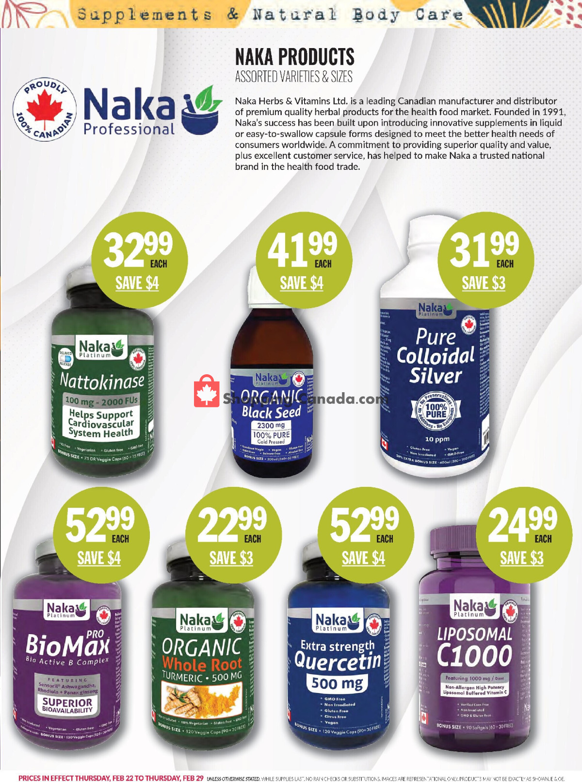 Foodsmiths flyer from Thursday February 22, 2024 to Thursday February 29, 2024 - page 21