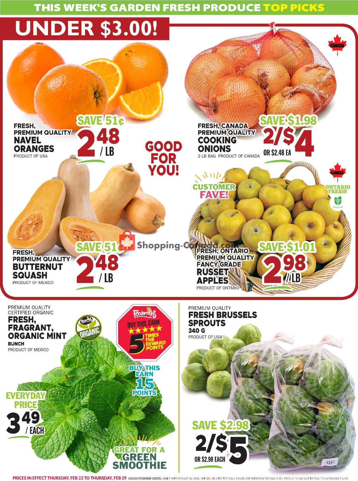 Foodsmiths flyer from Thursday February 22, 2024 to Thursday February 29, 2024 - page 3