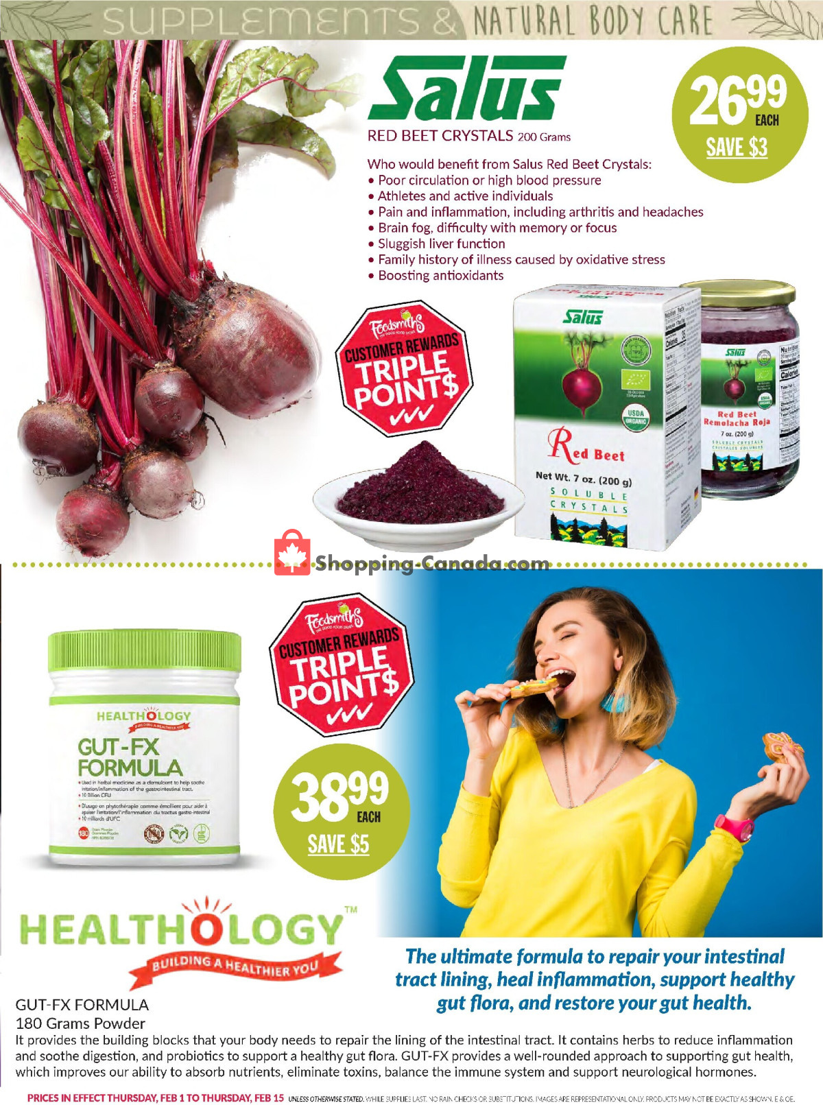 Foodsmiths flyer from Thursday February 8, 2024 to Thursday February 15, 2024 - page 23