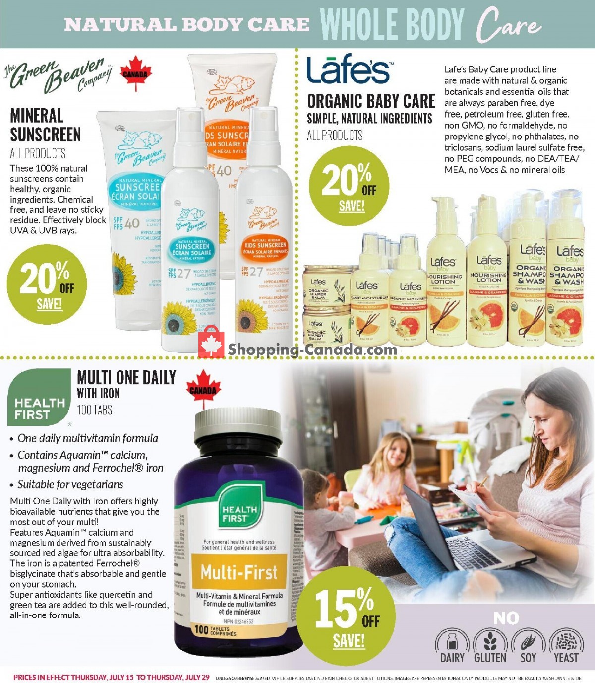 Foodsmiths flyer from Thursday July 15, 2021 to Thursday July 22, 2021 - page 12