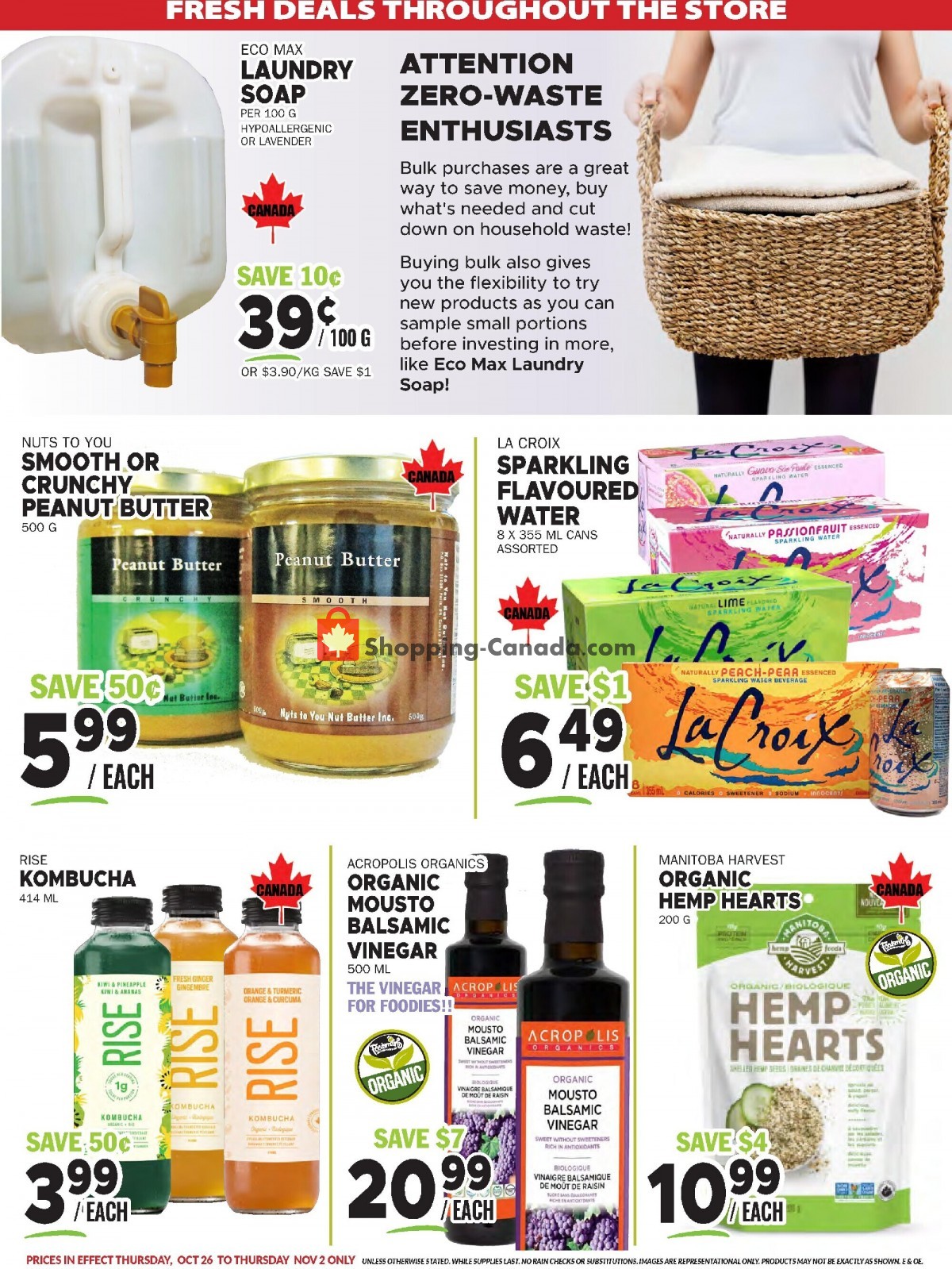 Foodsmiths flyer from Thursday October 26, 2023 to Thursday November 2, 2023 - page 11
