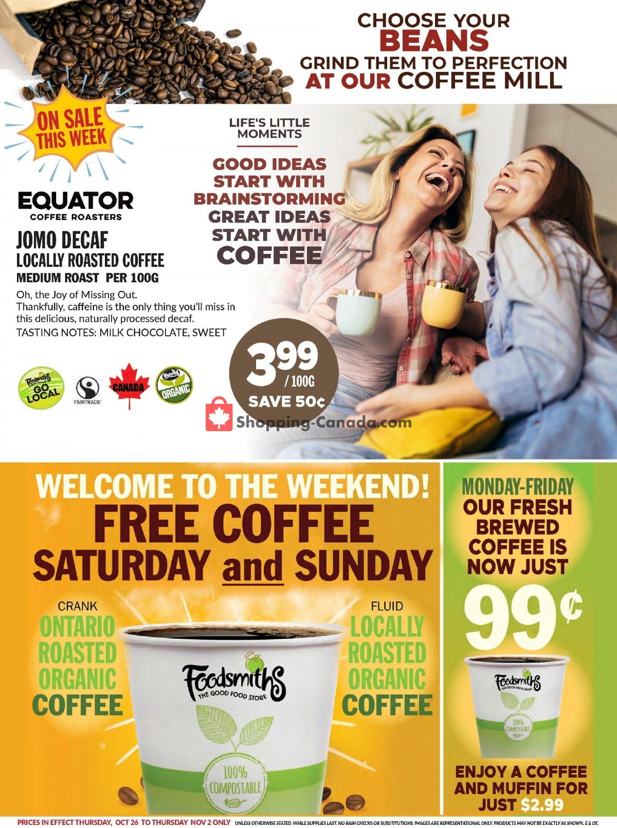 Foodsmiths flyer from Thursday October 26, 2023 to Thursday November 2, 2023 - page 13