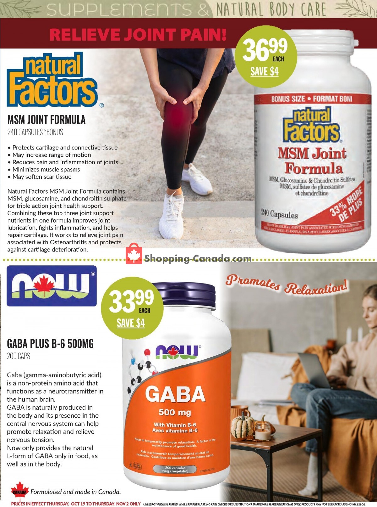 Foodsmiths flyer from Thursday October 26, 2023 to Thursday November 2, 2023 - page 19