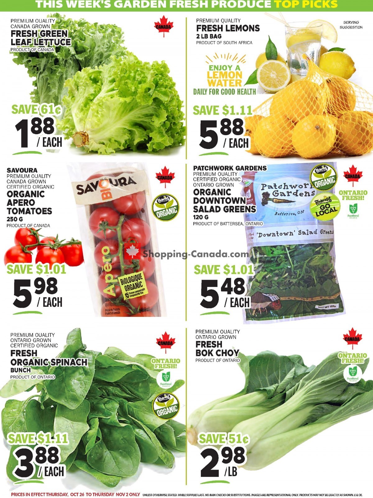 Foodsmiths flyer from Thursday October 26, 2023 to Thursday November 2, 2023 - page 2