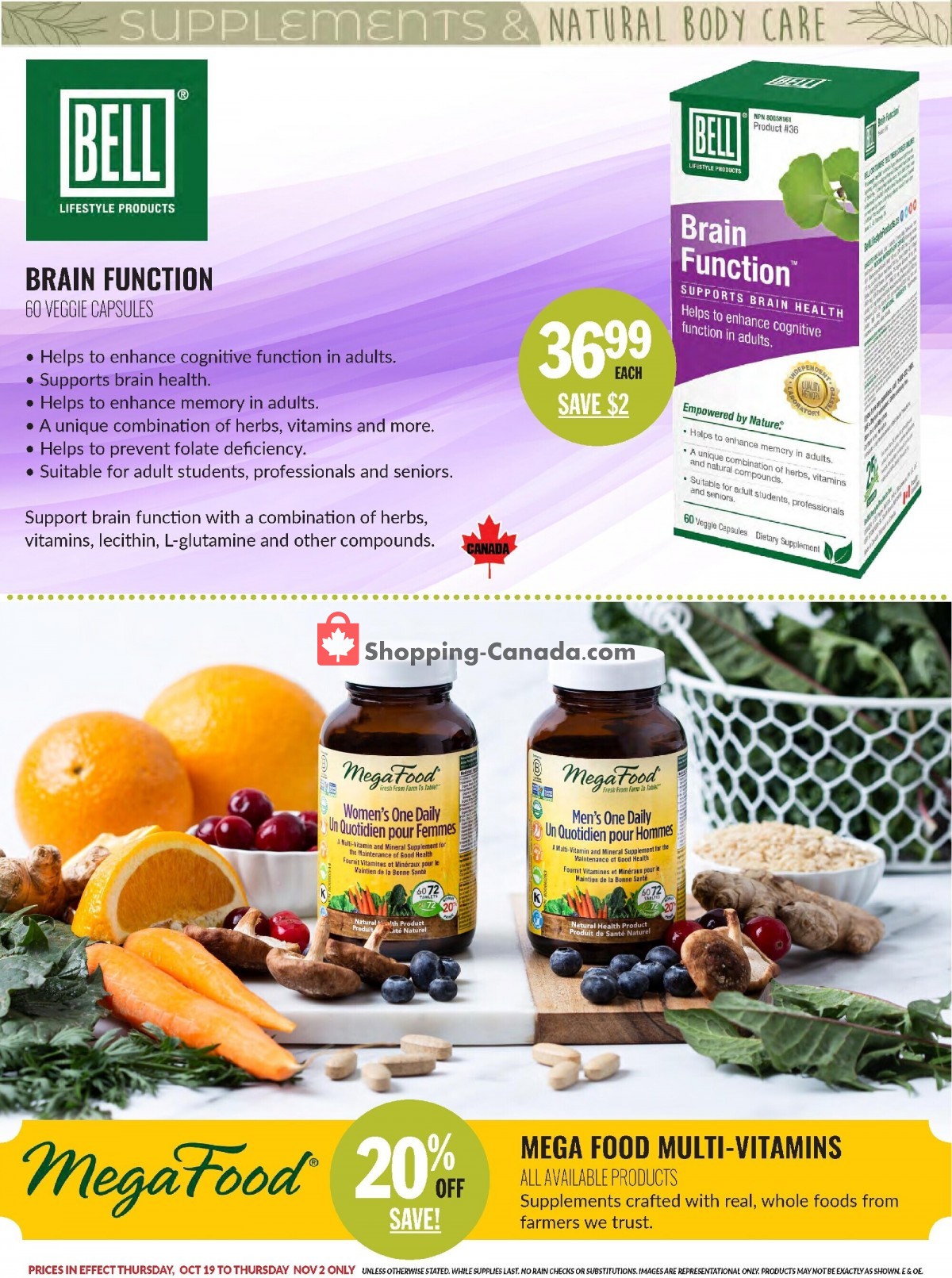 Foodsmiths flyer from Thursday October 26, 2023 to Thursday November 2, 2023 - page 20