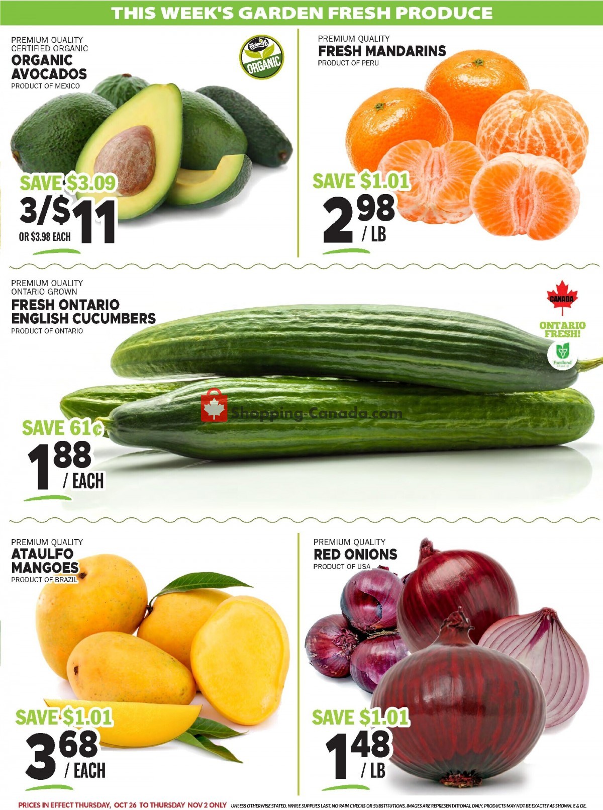 Foodsmiths flyer from Thursday October 26, 2023 to Thursday November 2, 2023 - page 3