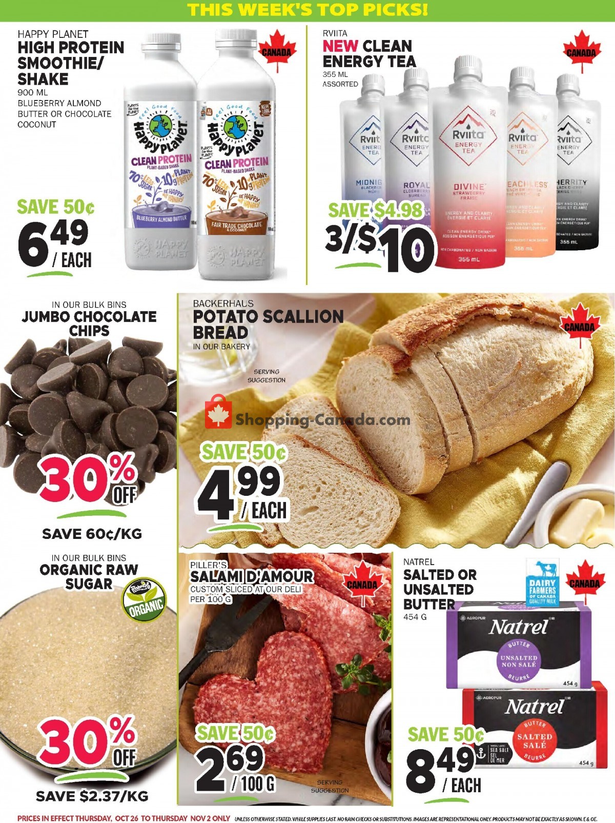 Foodsmiths flyer from Thursday October 26, 2023 to Thursday November 2, 2023 - page 6