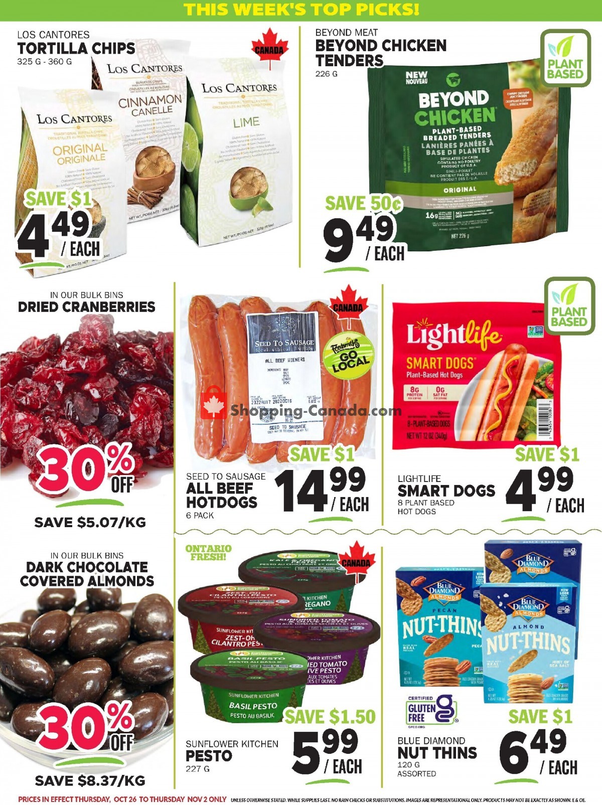 Foodsmiths flyer from Thursday October 26, 2023 to Thursday November 2, 2023 - page 7