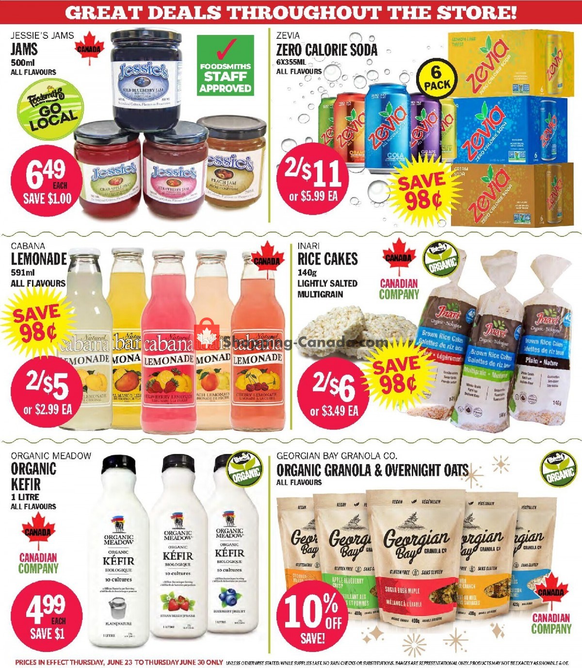 Foodsmiths flyer from Thursday June 30, 2022 to Thursday July 7, 2022 - page 11