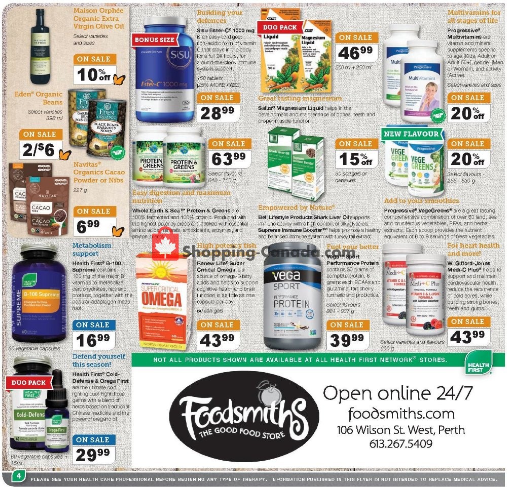 Foodsmiths flyer from Thursday October 3, 2019 to Saturday October 19, 2019 - page 8