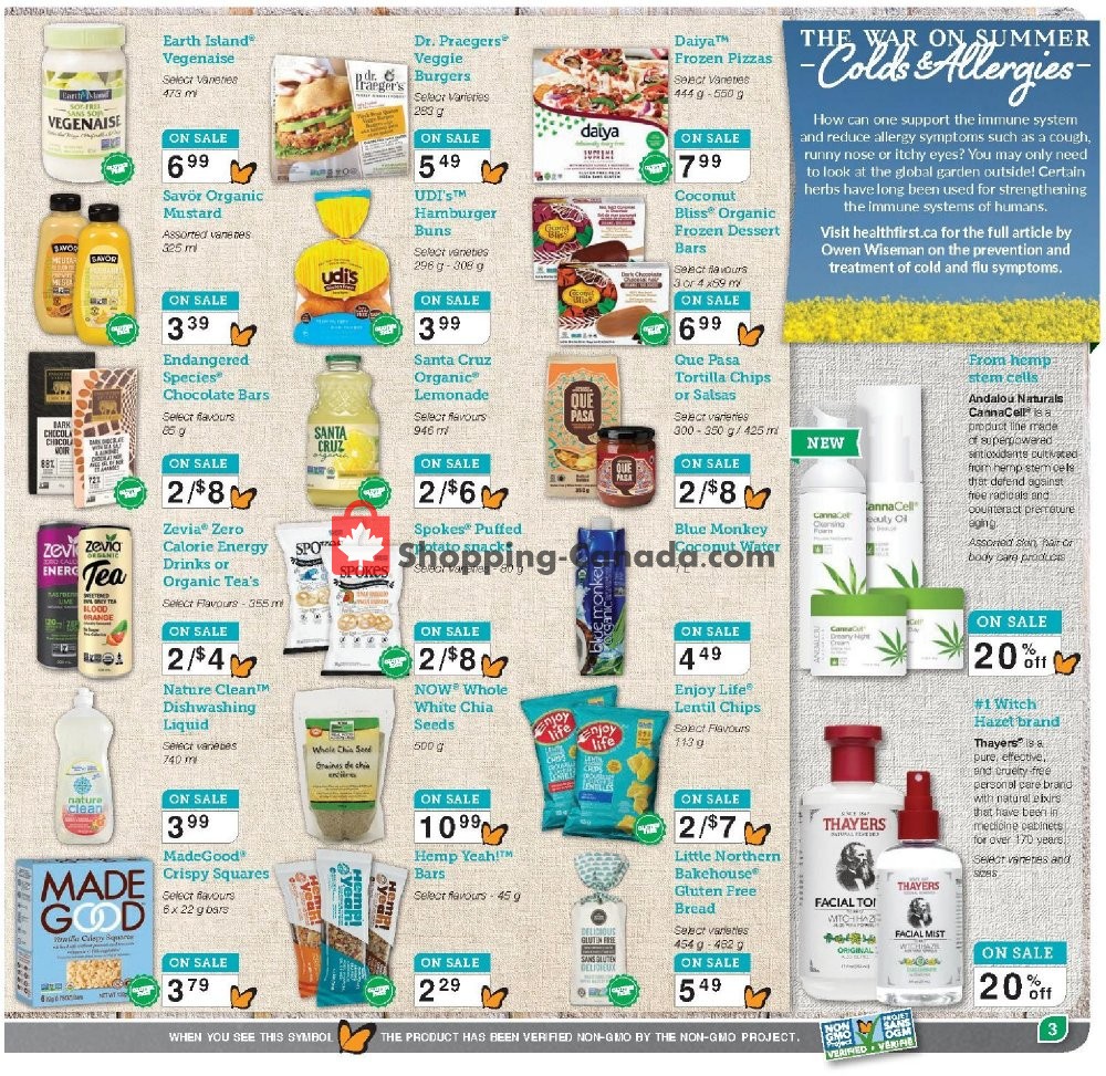 Foodsmiths flyer from Friday August 2, 2019 to Saturday August 17, 2019 - page 3
